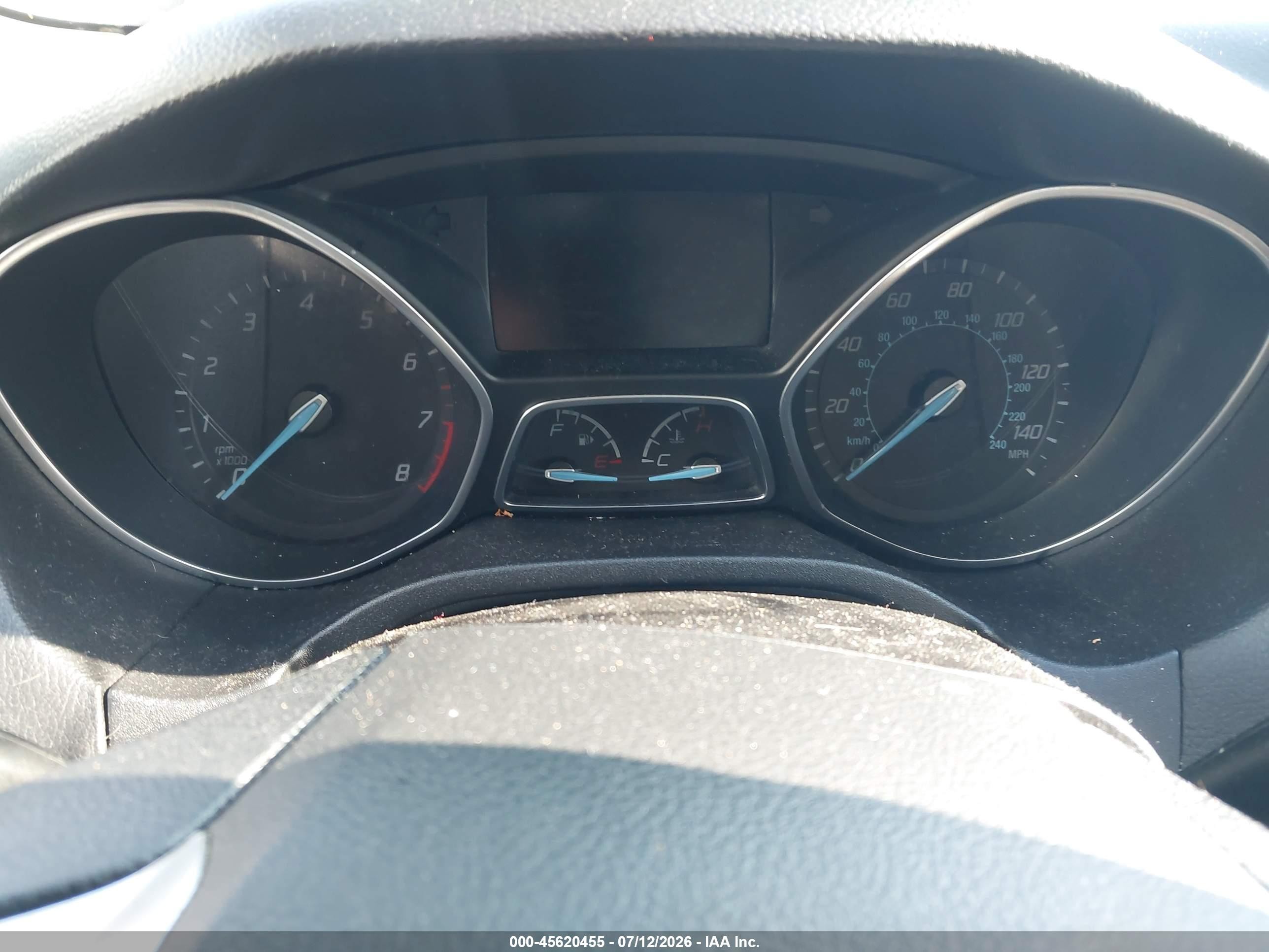 2014 Ford Focus Se Silver vin: 1FADP3F2XEL295546