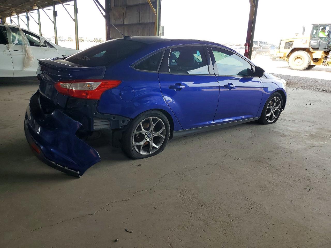2014 Ford Focus Se Синий vin: 1FADP3F2XEL327427