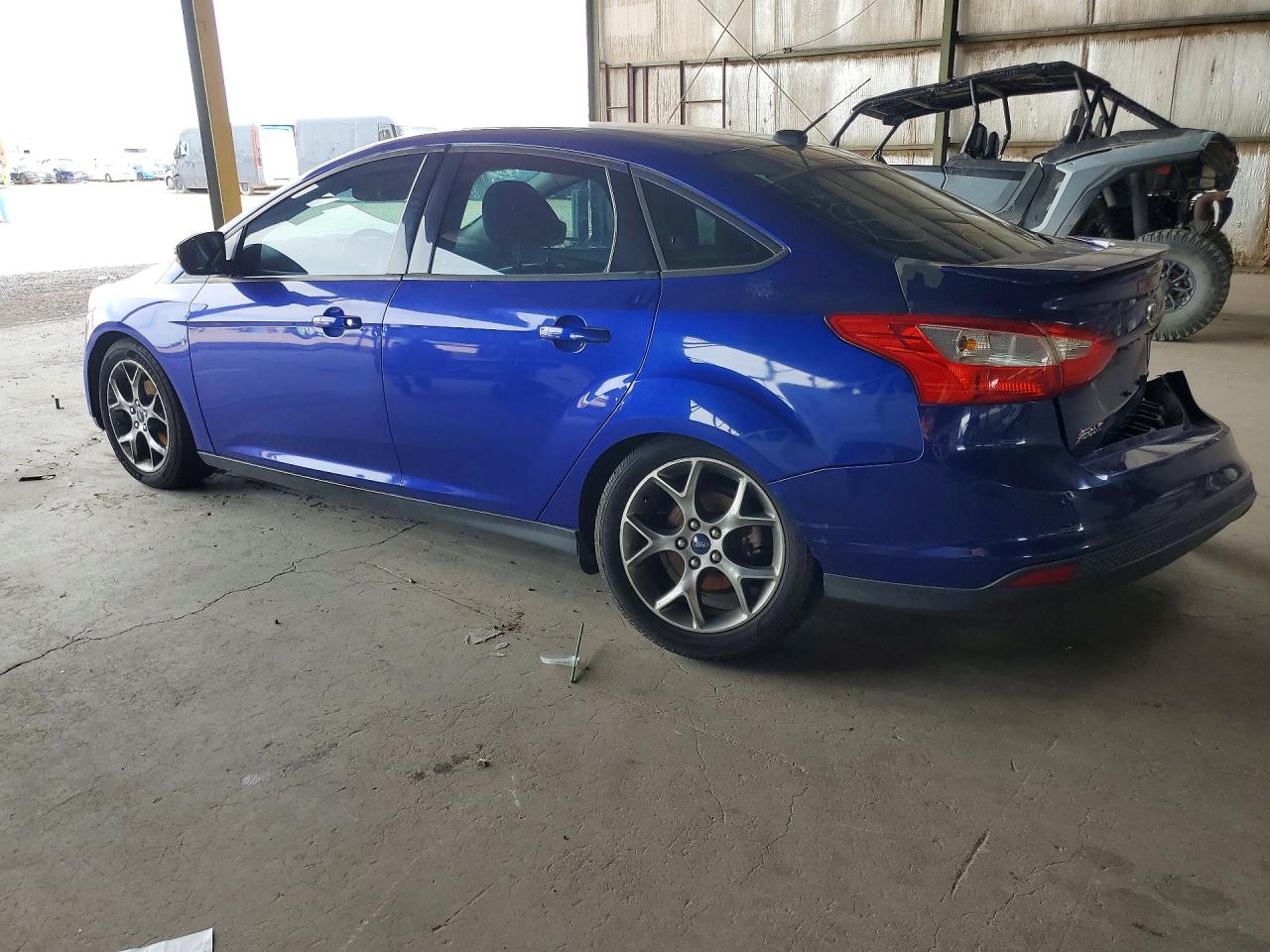 2014 Ford Focus Se Синий vin: 1FADP3F2XEL327427