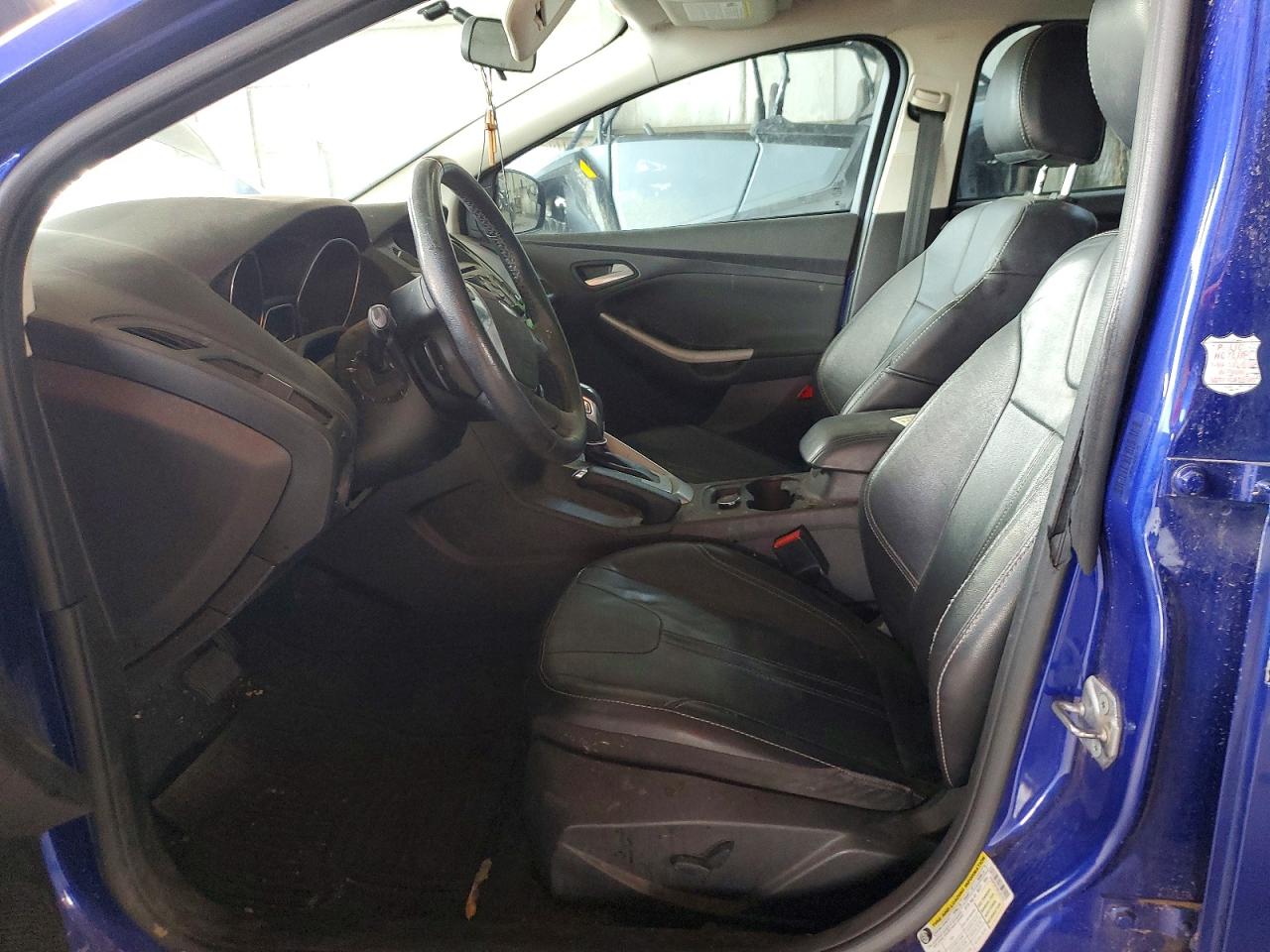 2014 Ford Focus Se Синий vin: 1FADP3F2XEL327427