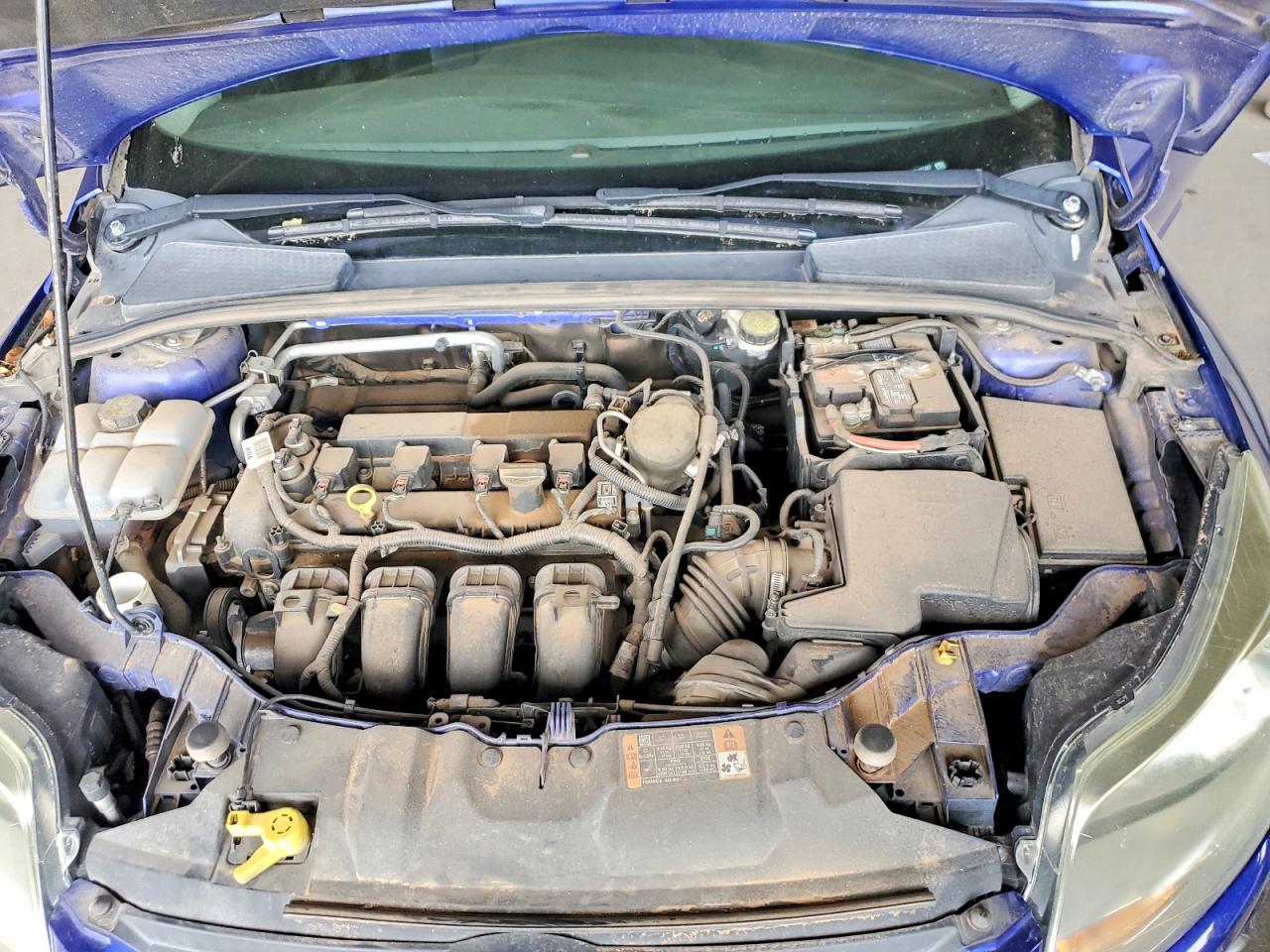 2014 Ford Focus Se Синий vin: 1FADP3F2XEL327427