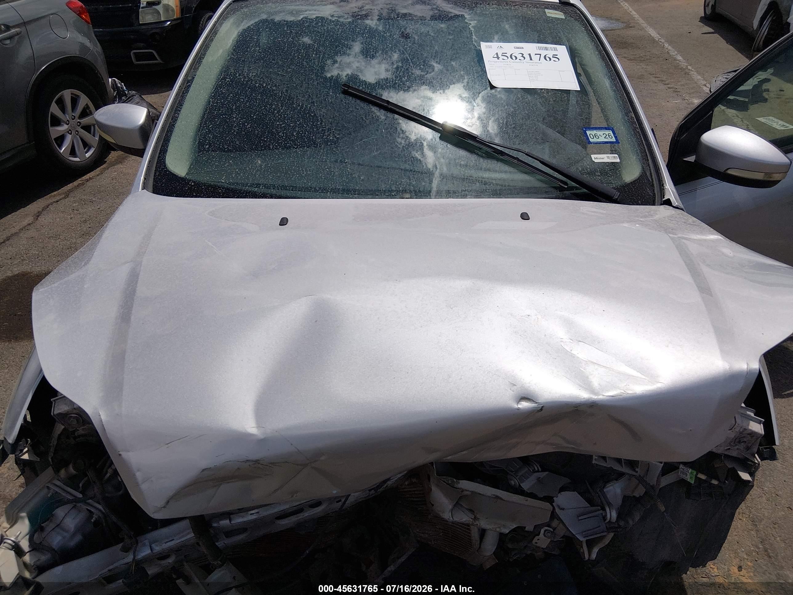 2014 Ford Focus Se Silver vin: 1FADP3F2XEL330277