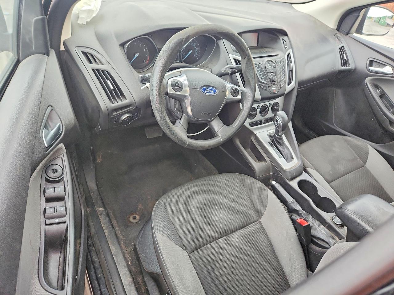 2014 Ford Focus Se Black vin: 1FADP3F2XEL335866