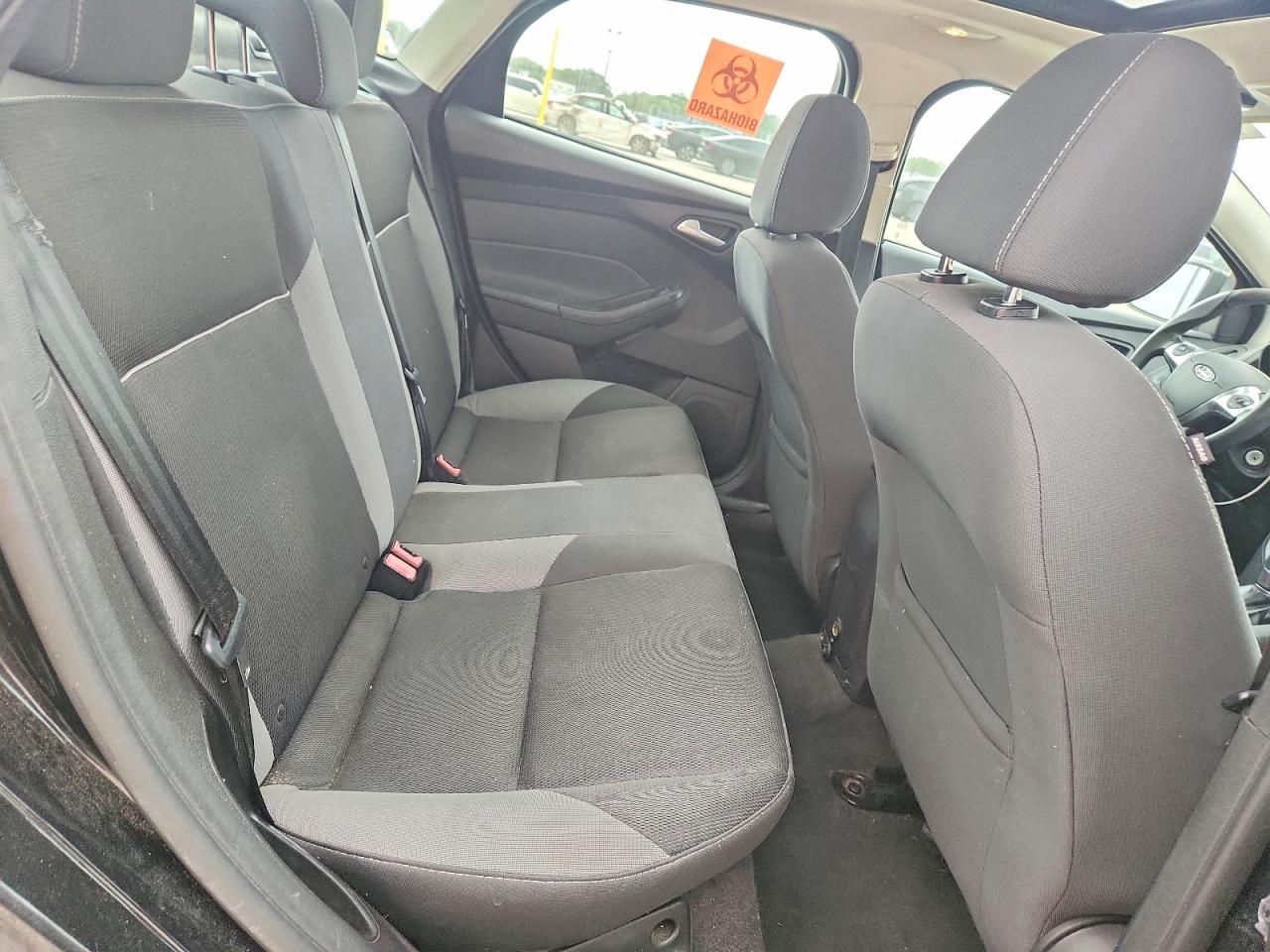 2014 Ford Focus Se Black vin: 1FADP3F2XEL335866