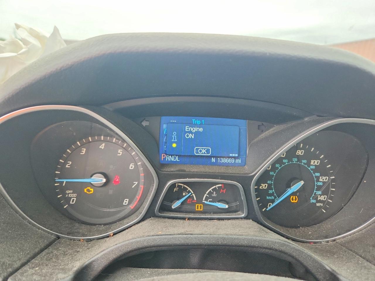 2014 Ford Focus Se Black vin: 1FADP3F2XEL335866