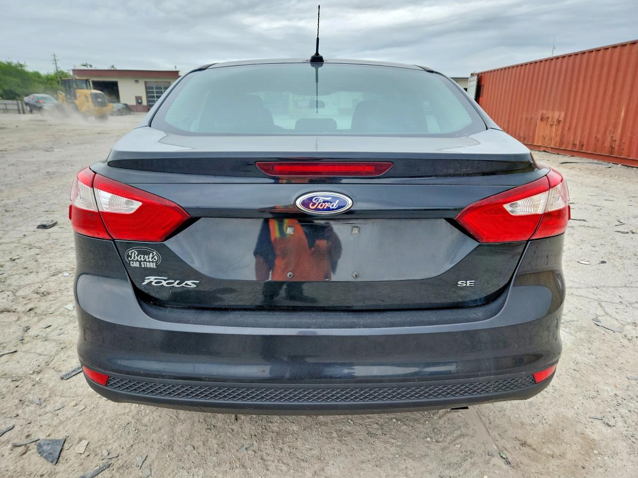 2014 Ford Focus Se Black vin: 1FADP3F2XEL335866