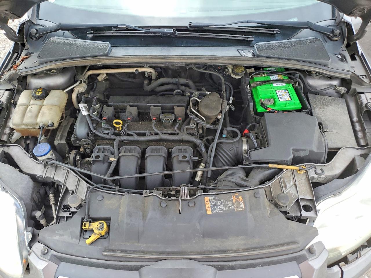 2014 Ford Focus Se Gray vin: 1FADP3F2XEL361352