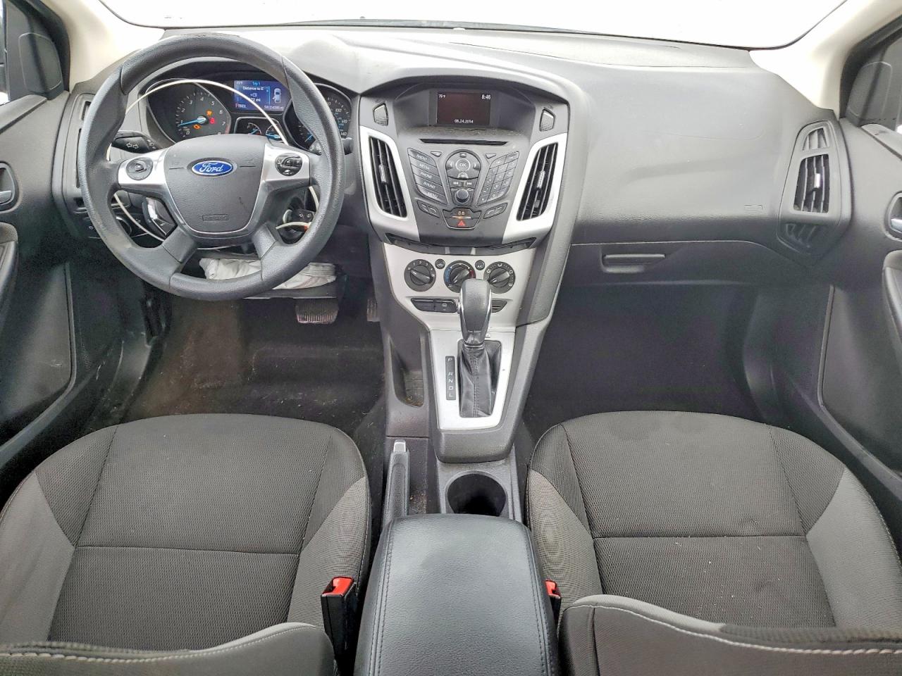 2014 Ford Focus Se Gray vin: 1FADP3F2XEL361352