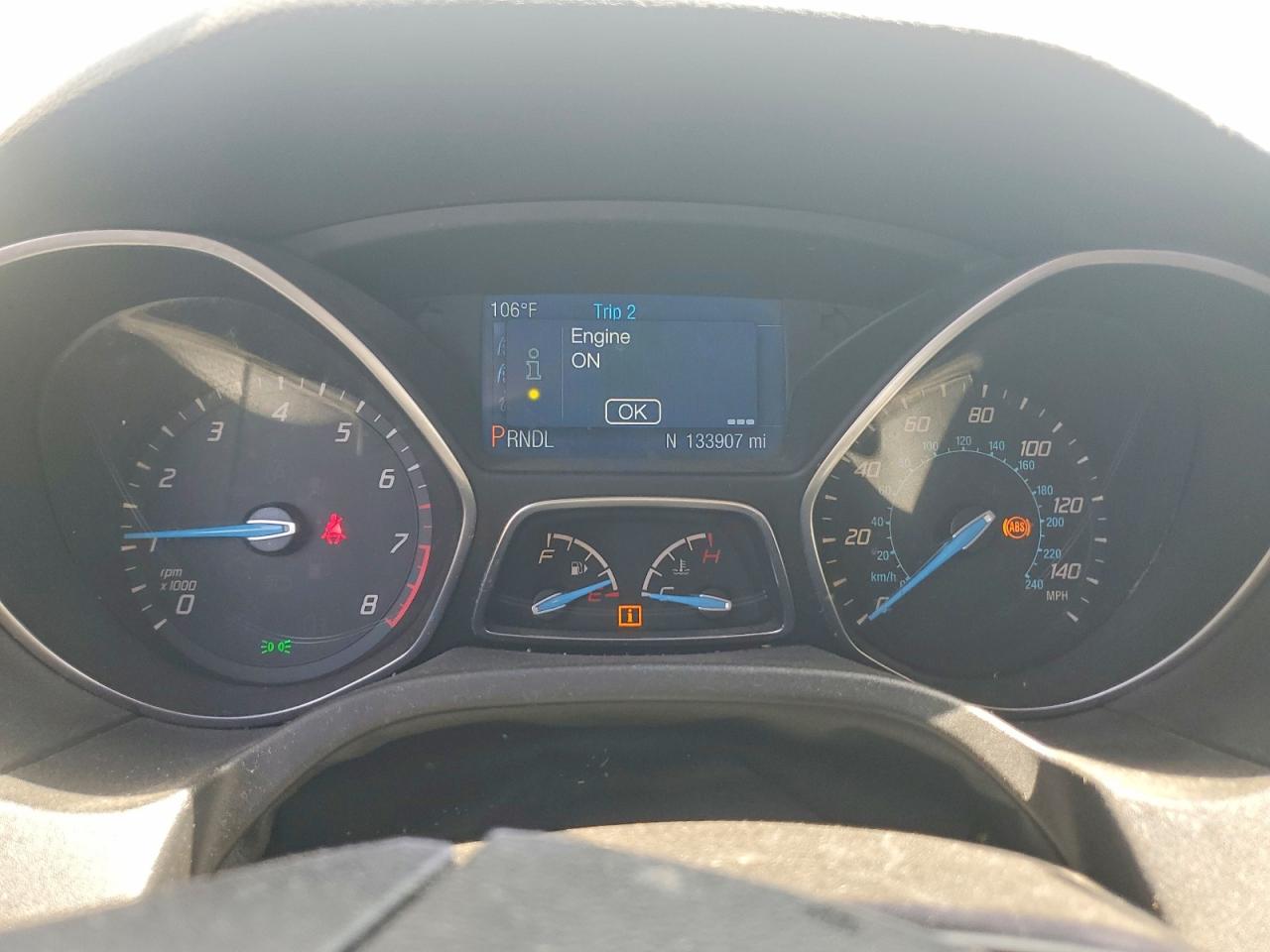 2014 Ford Focus Se White vin: 1FADP3F2XEL368317