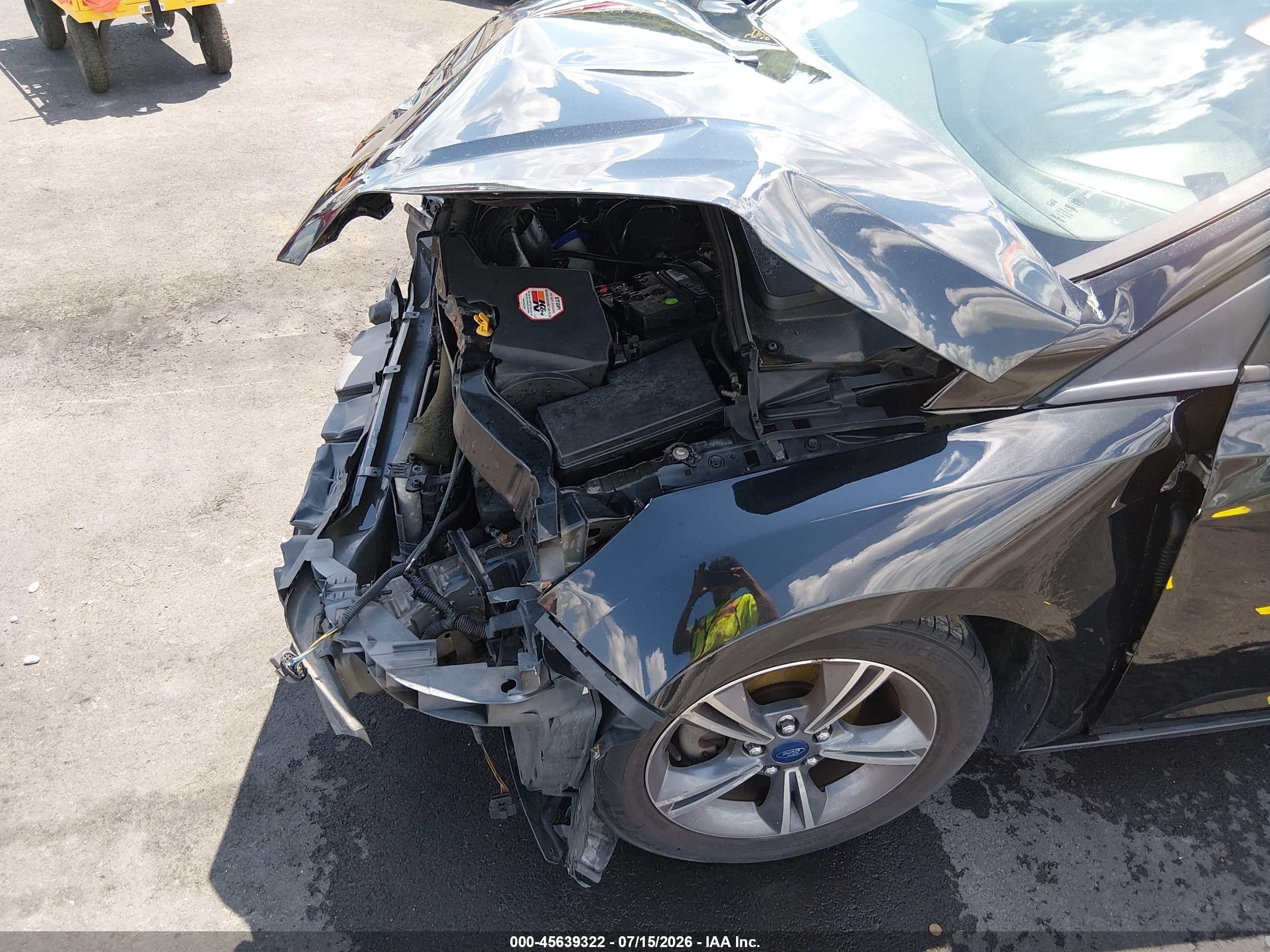 2014 Ford Focus Se Black vin: 1FADP3F2XEL381570