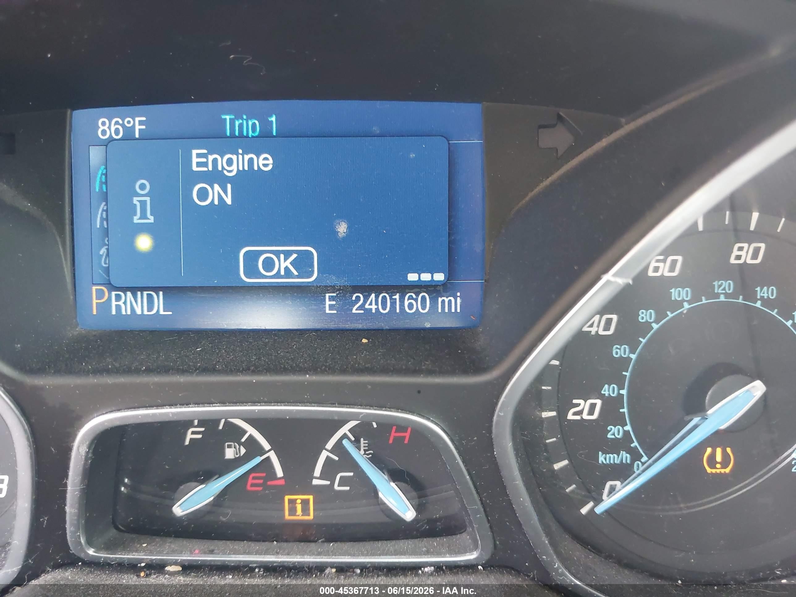 2014 Ford Focus Se Gray vin: 1FADP3F2XEL387403
