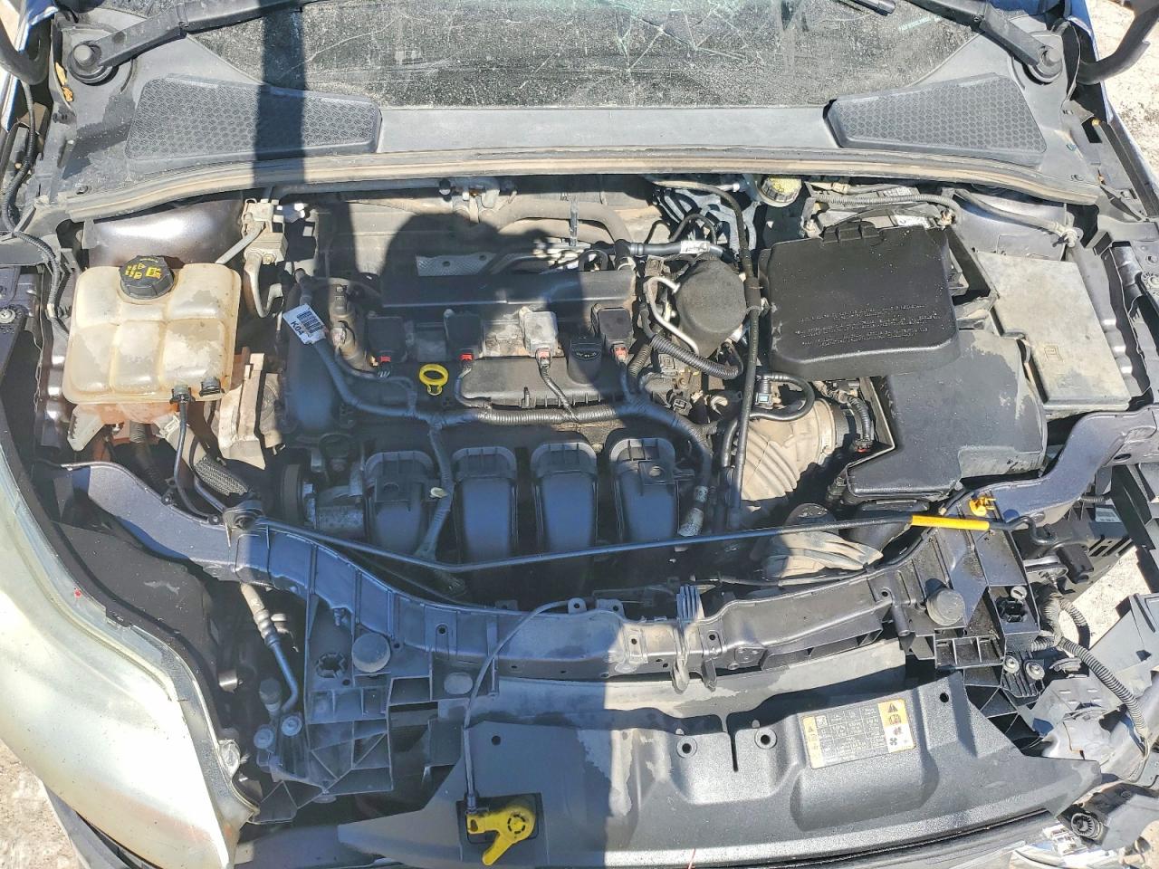 2014 Ford Focus Se Gray vin: 1FADP3F2XEL390592