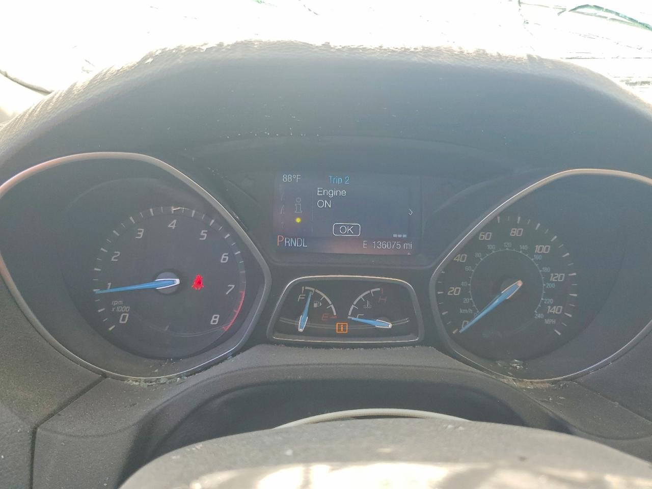 2014 Ford Focus Se Gray vin: 1FADP3F2XEL390592