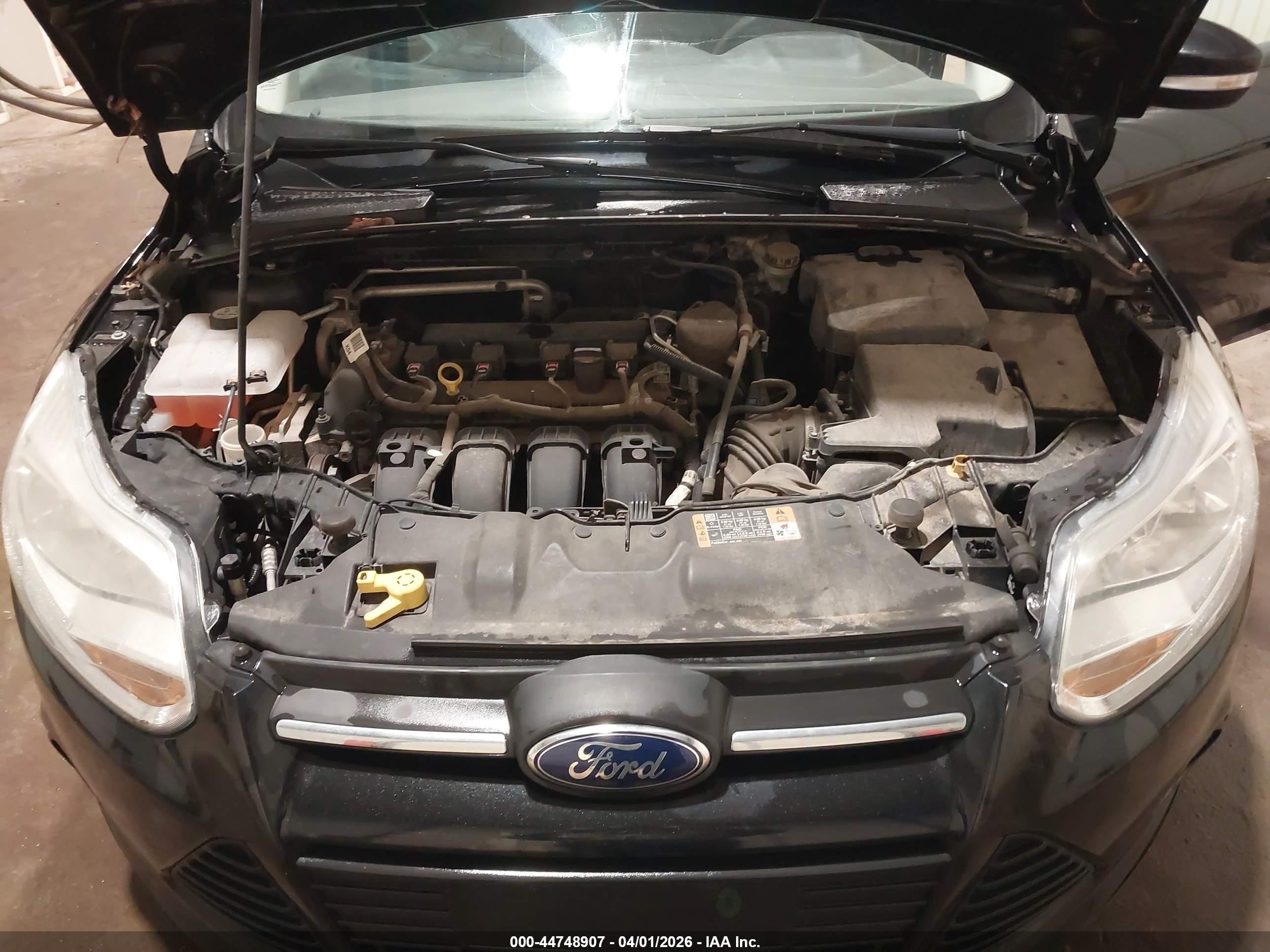 2014 Ford Focus Se Black vin: 1FADP3F2XEL391158