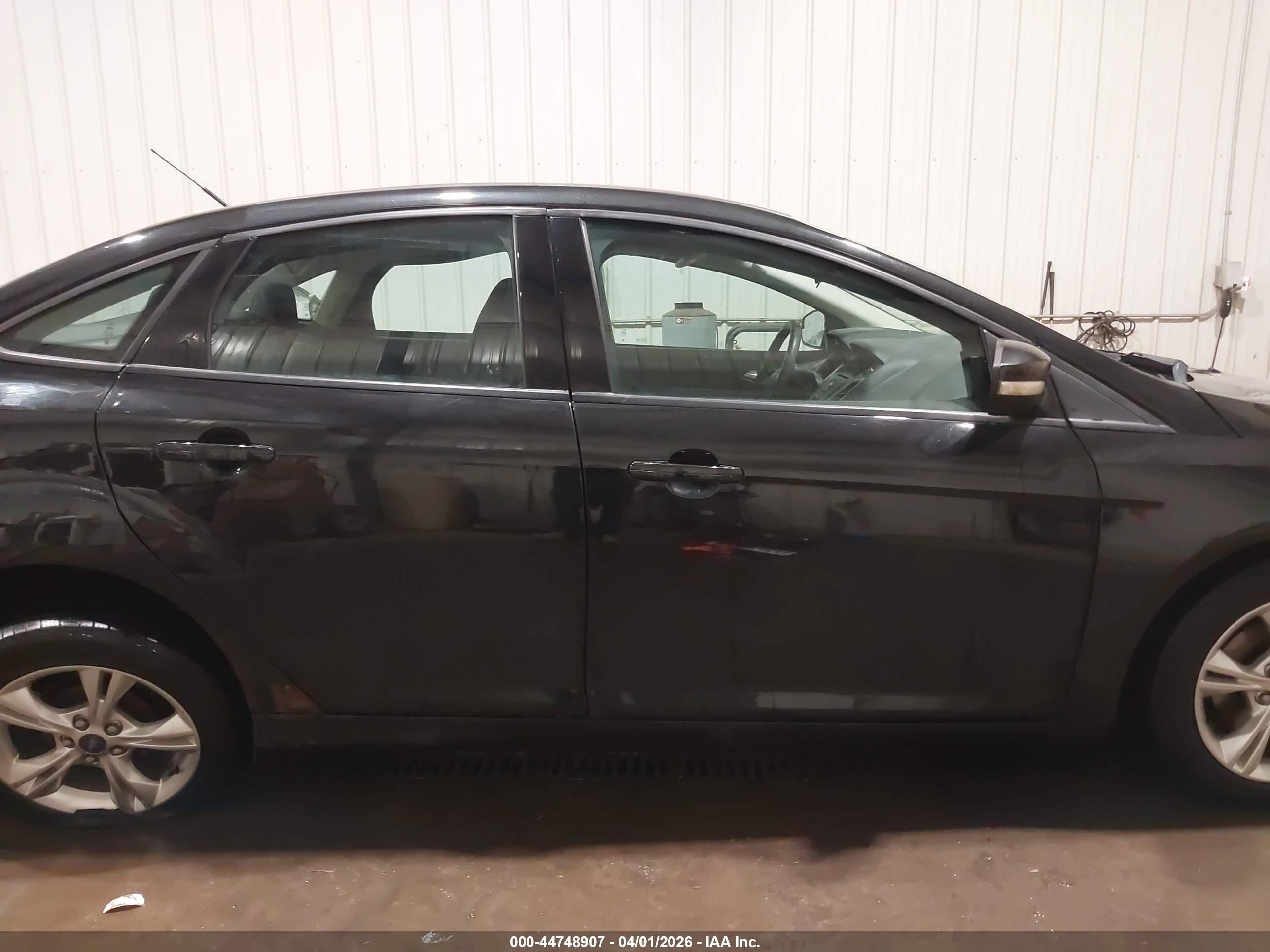 2014 Ford Focus Se Black vin: 1FADP3F2XEL391158