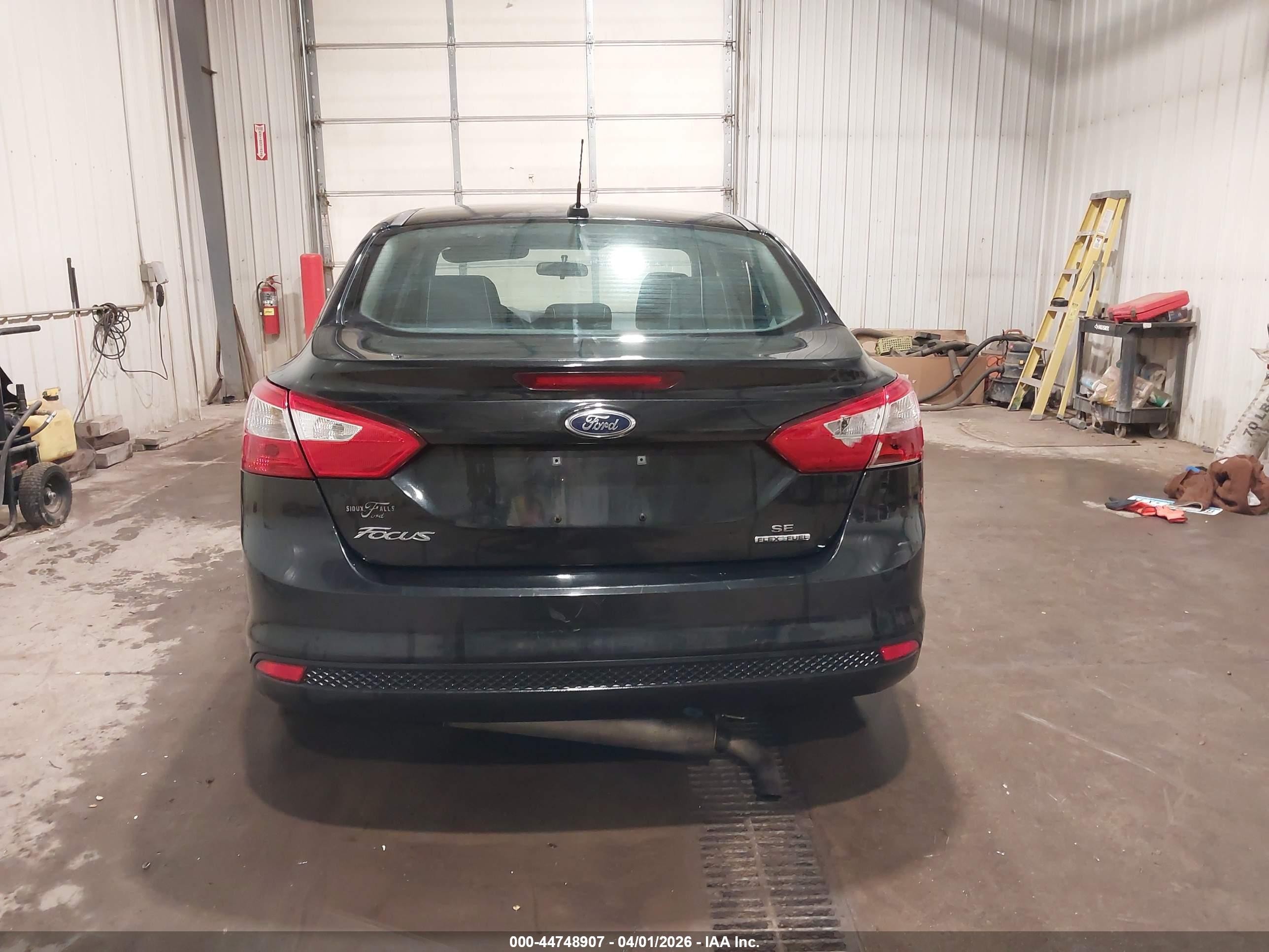 2014 Ford Focus Se Black vin: 1FADP3F2XEL391158