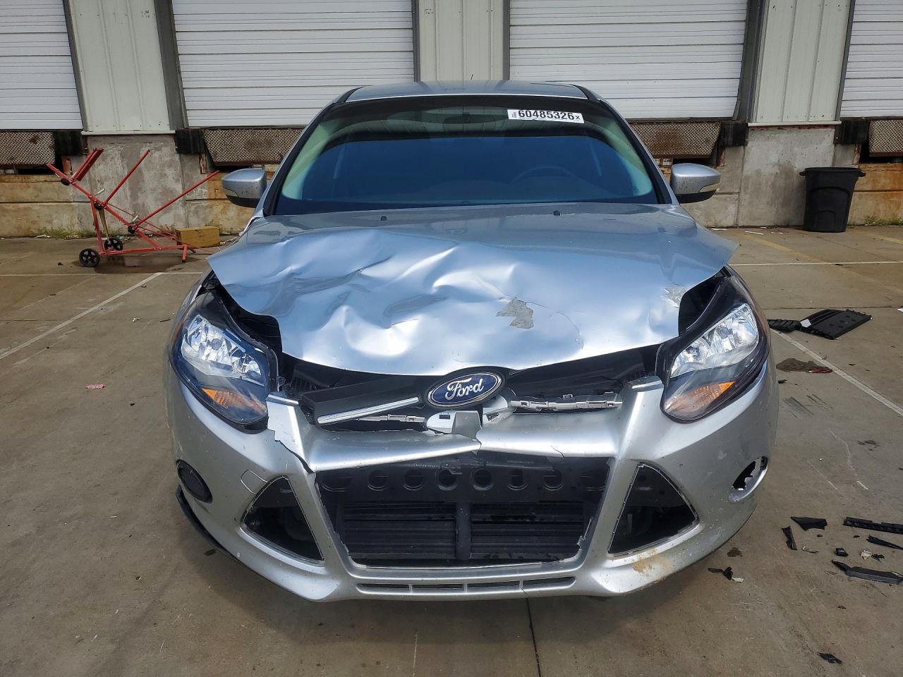 2014 Ford Focus Se Silver vin: 1FADP3F2XEL393069