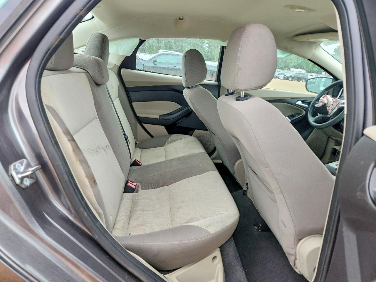 2014 Ford Focus Se Gray vin: 1FADP3F2XEL405141