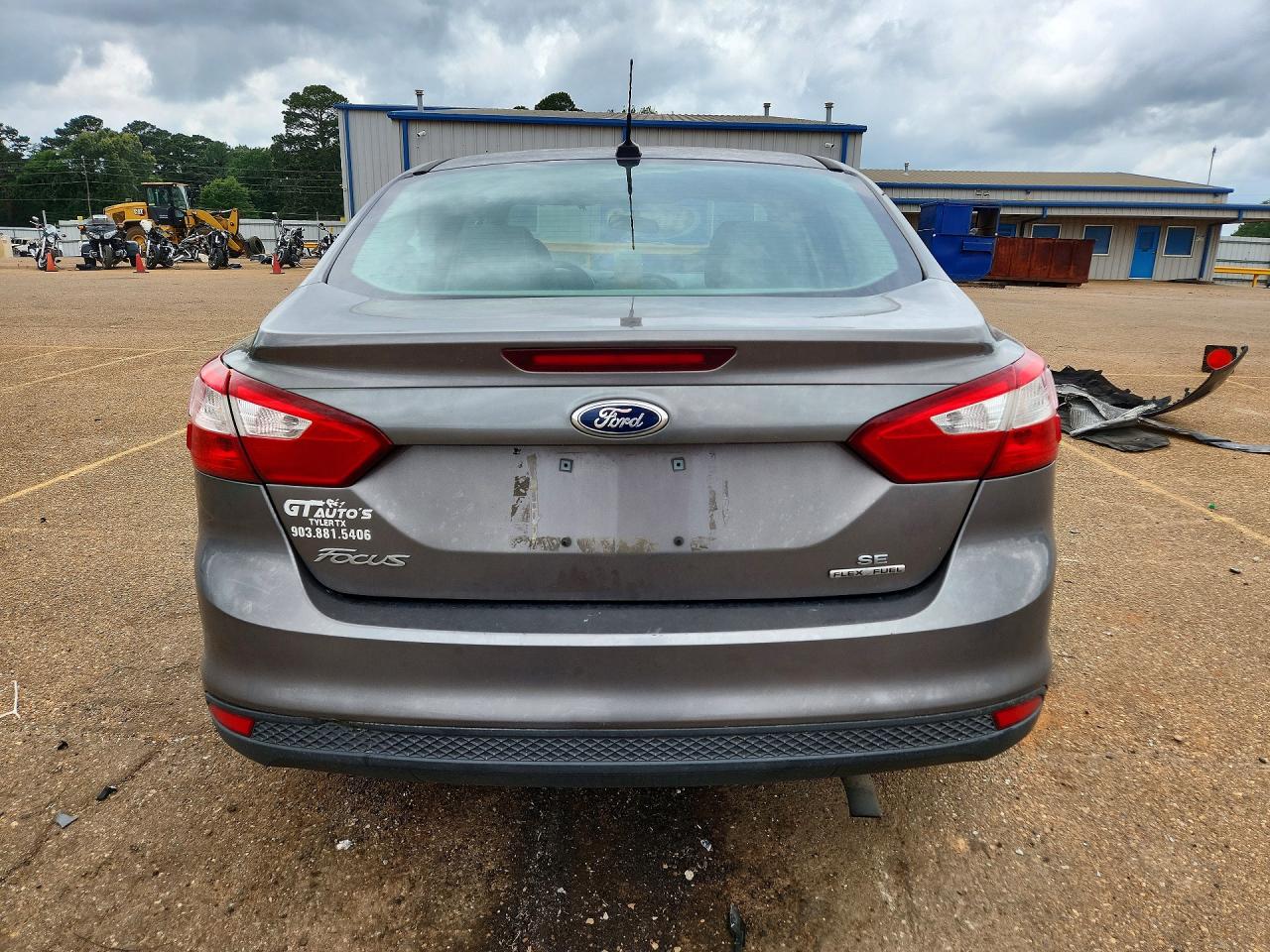 2014 Ford Focus Se Gray vin: 1FADP3F2XEL405141
