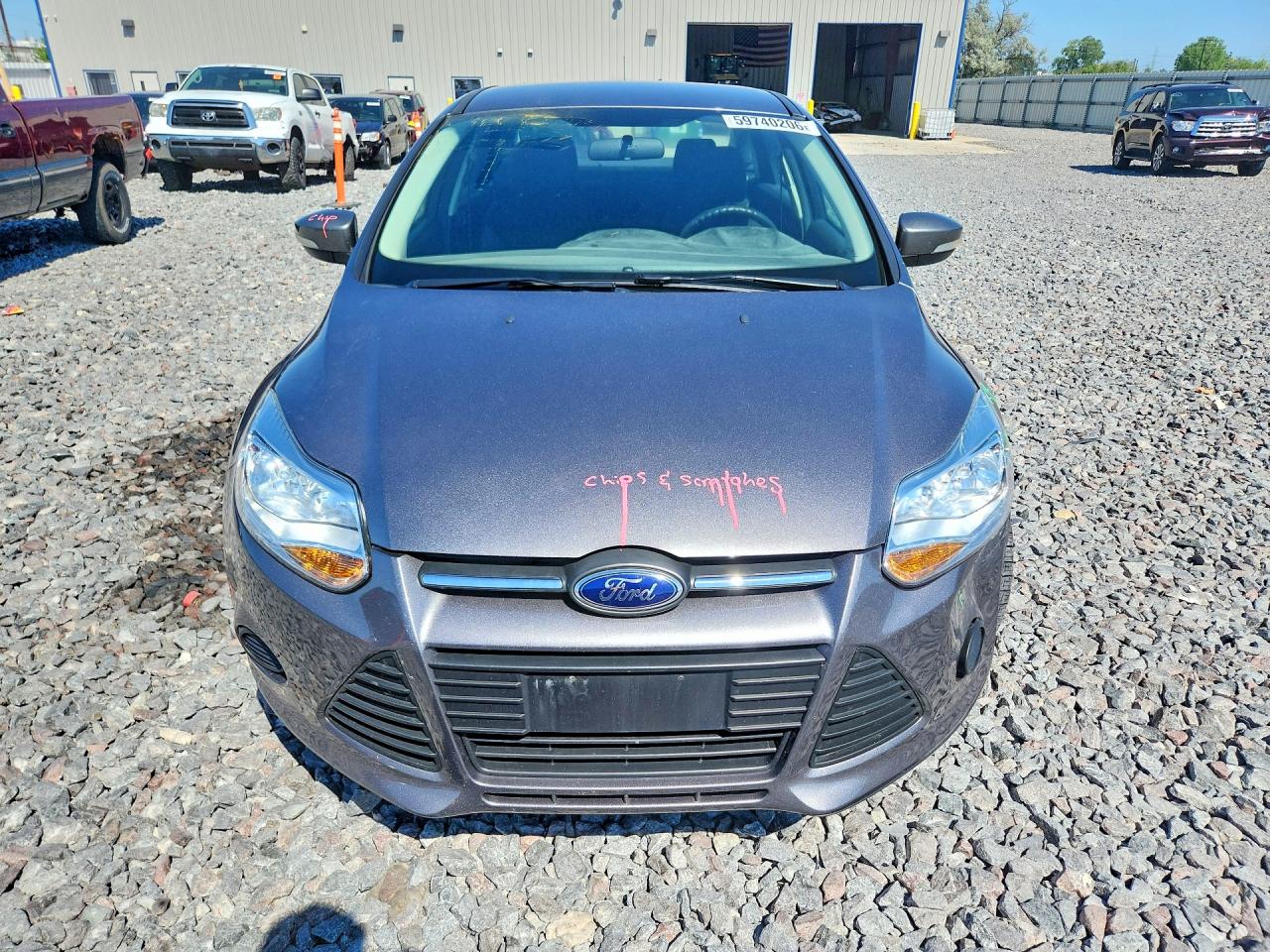 2014 Ford Focus Se Silver vin: 1FADP3F2XEL410873