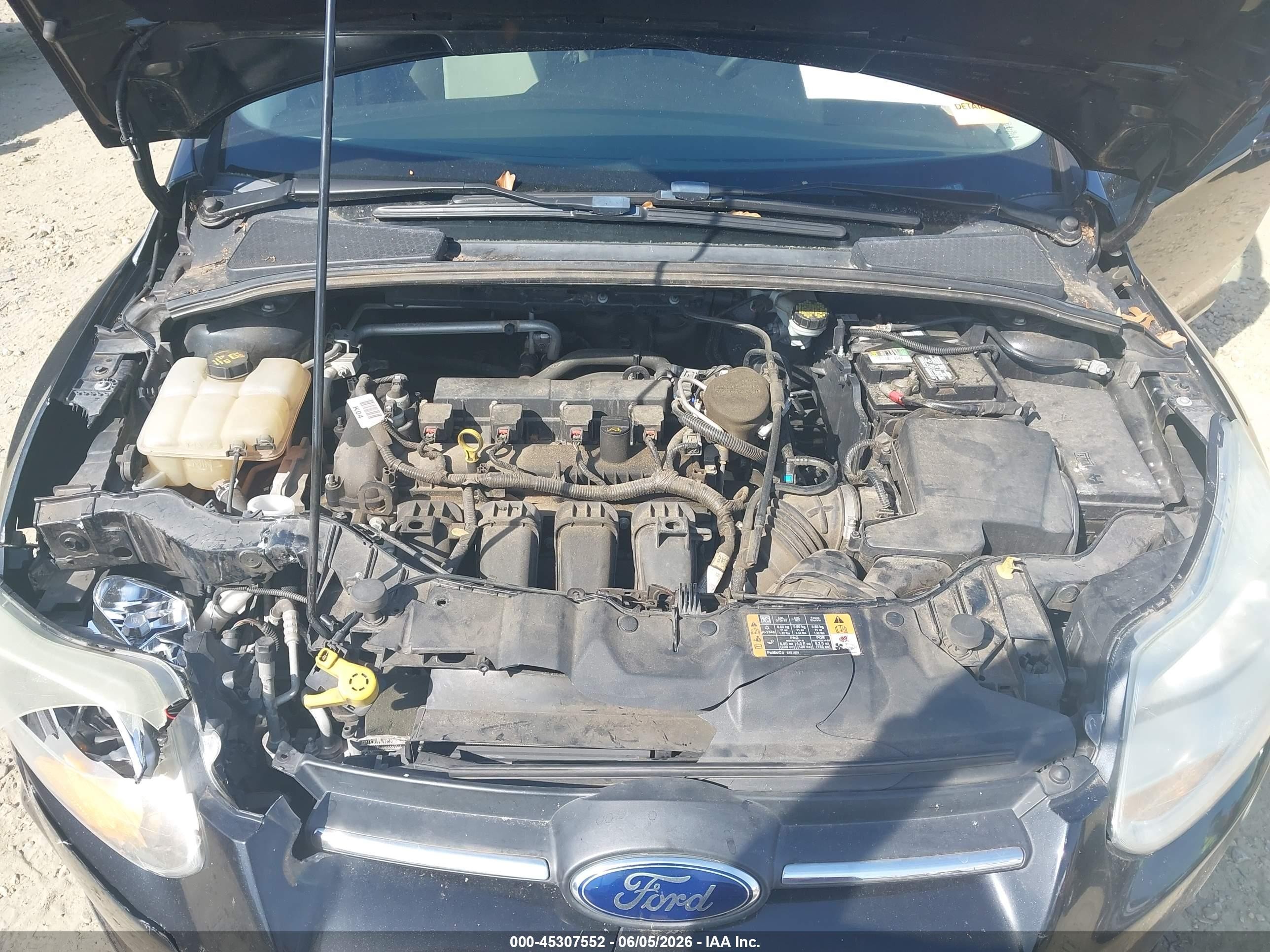 2014 Ford Focus Se Black vin: 1FADP3F2XEL425454
