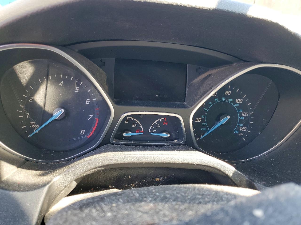 2014 Ford Focus Se Blue vin: 1FADP3F2XEL427009
