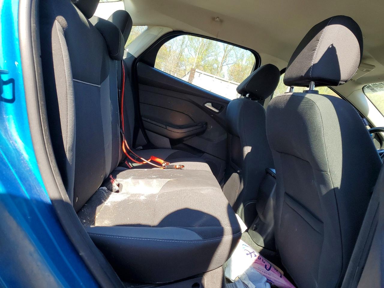 2014 Ford Focus Se Blue vin: 1FADP3F2XEL427009