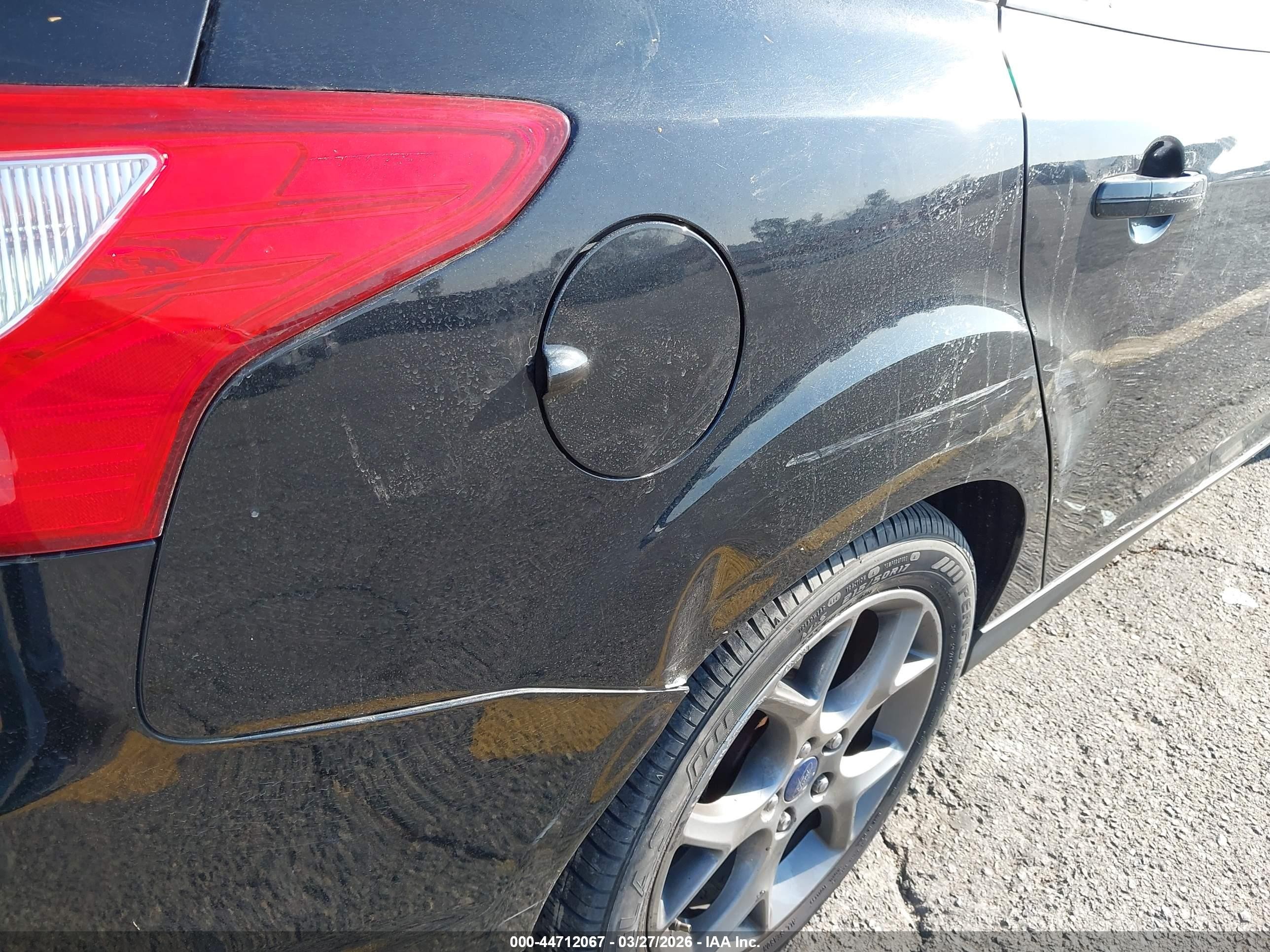 2014 Ford Focus Se Black vin: 1FADP3F2XEL439628