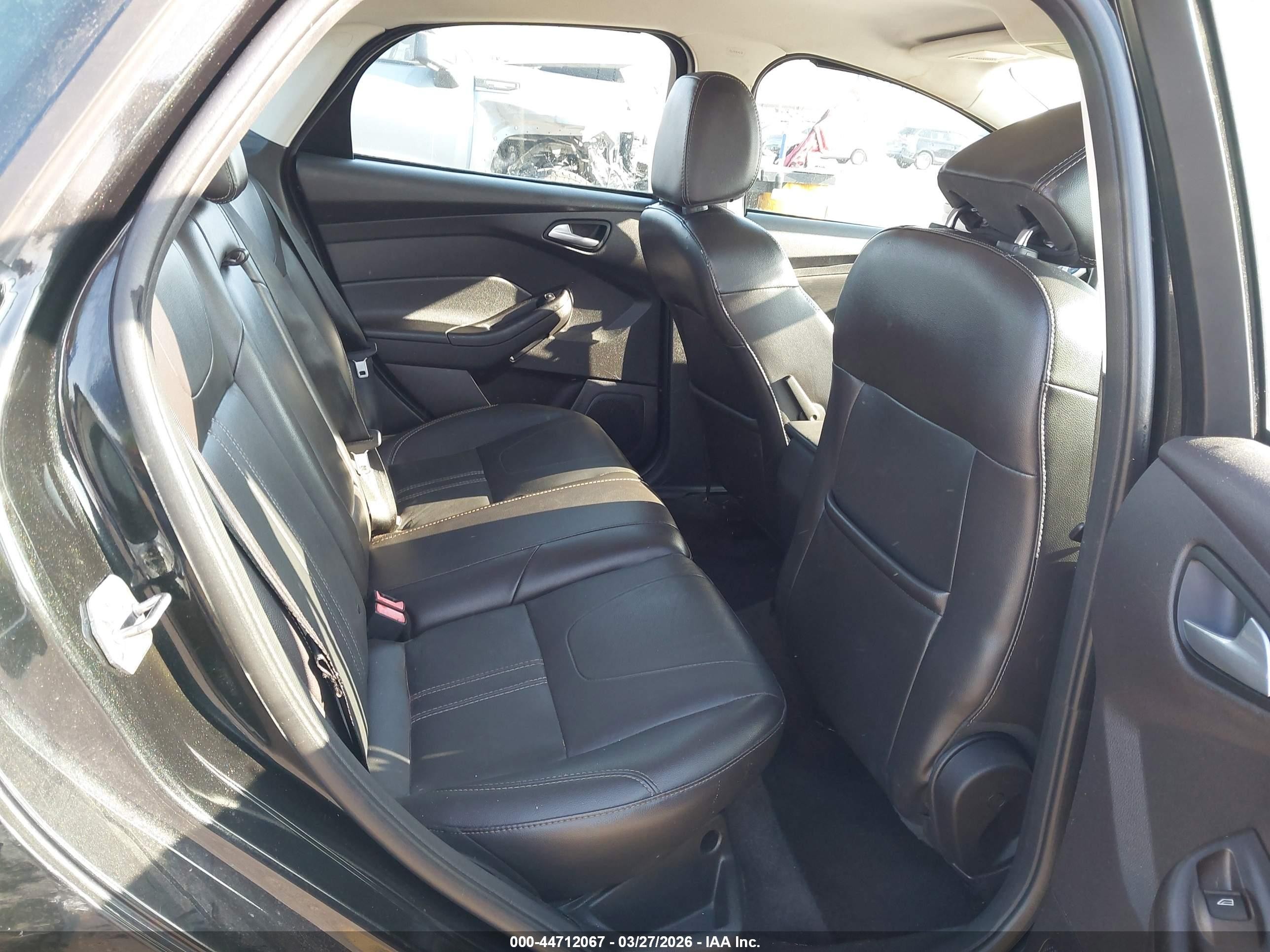 2014 Ford Focus Se Black vin: 1FADP3F2XEL439628