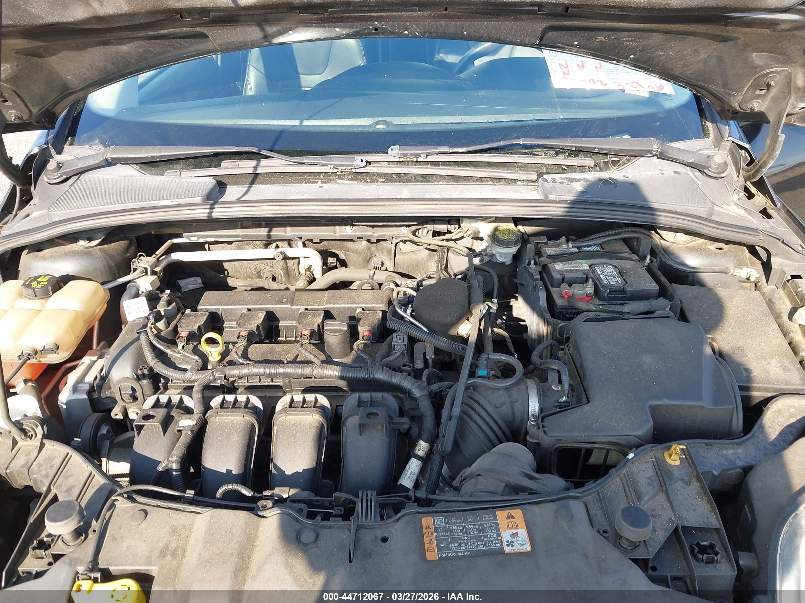 2014 Ford Focus Se Black vin: 1FADP3F2XEL439628