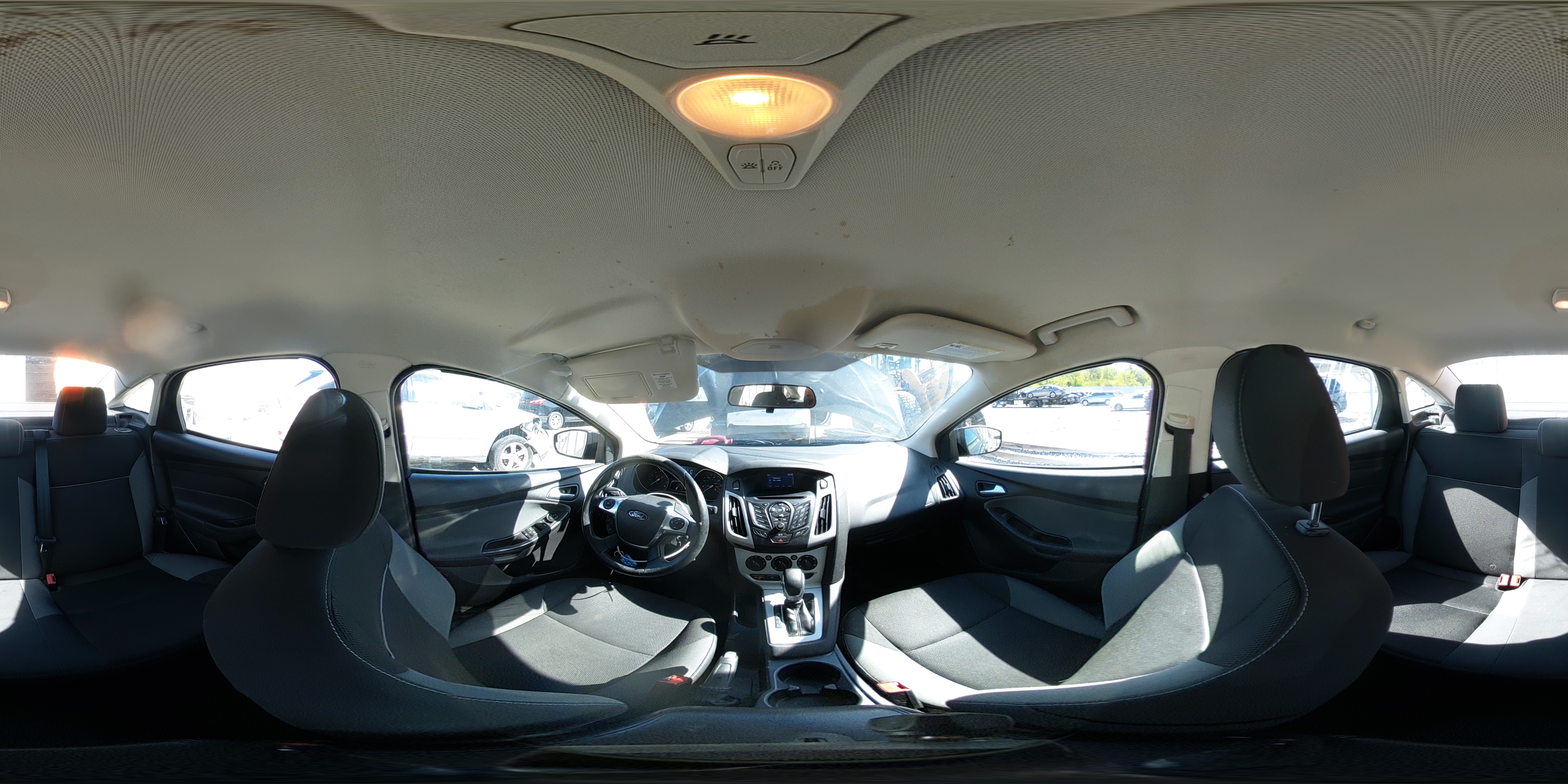 2014 Ford Focus Se Black vin: 1FADP3F2XEL441623