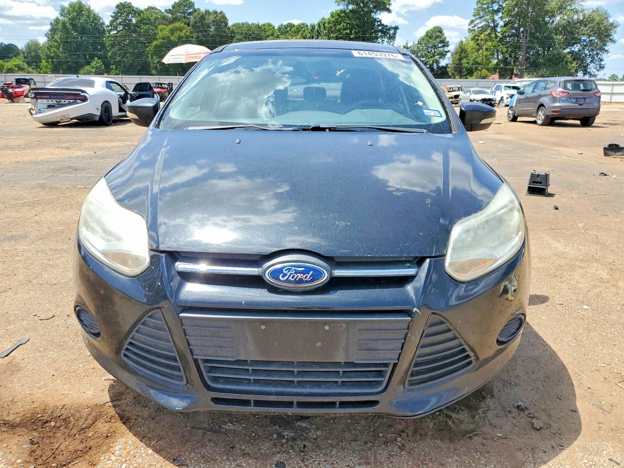 2014 Ford Focus Se Black vin: 1FADP3F2XEL443033