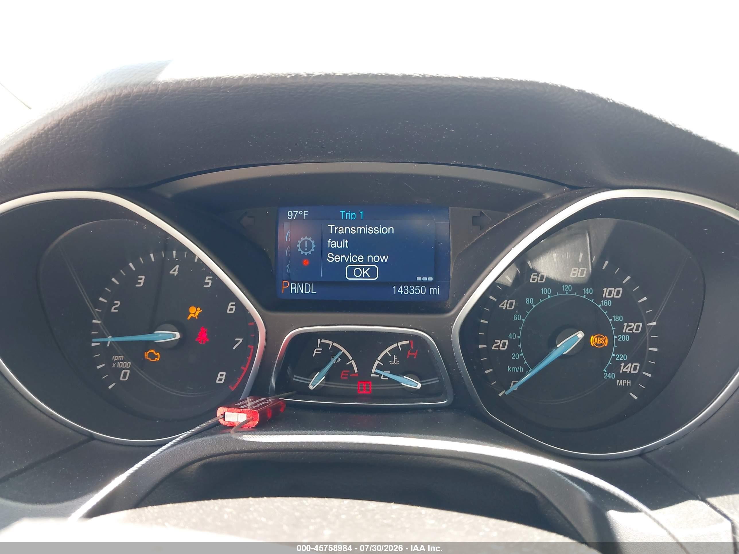 2014 Ford Focus Se Серый vin: 1FADP3F2XEL450483