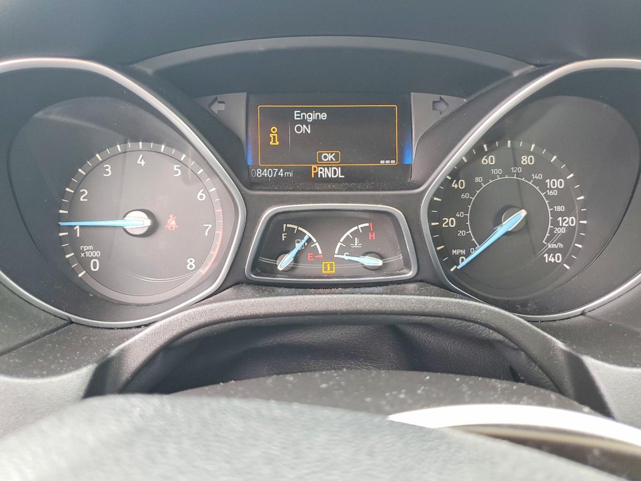 2015 Ford Focus Se Gray vin: 1FADP3F2XFL229452
