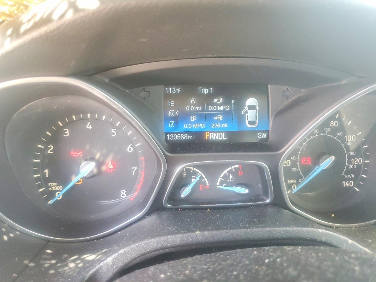 2015 Ford Focus Se Silver vin: 1FADP3F2XFL249586