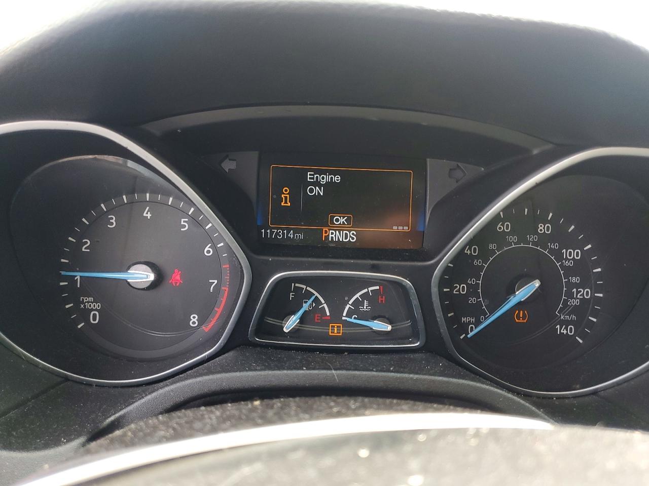 2015 Ford Focus Se Gray vin: 1FADP3F2XFL253072