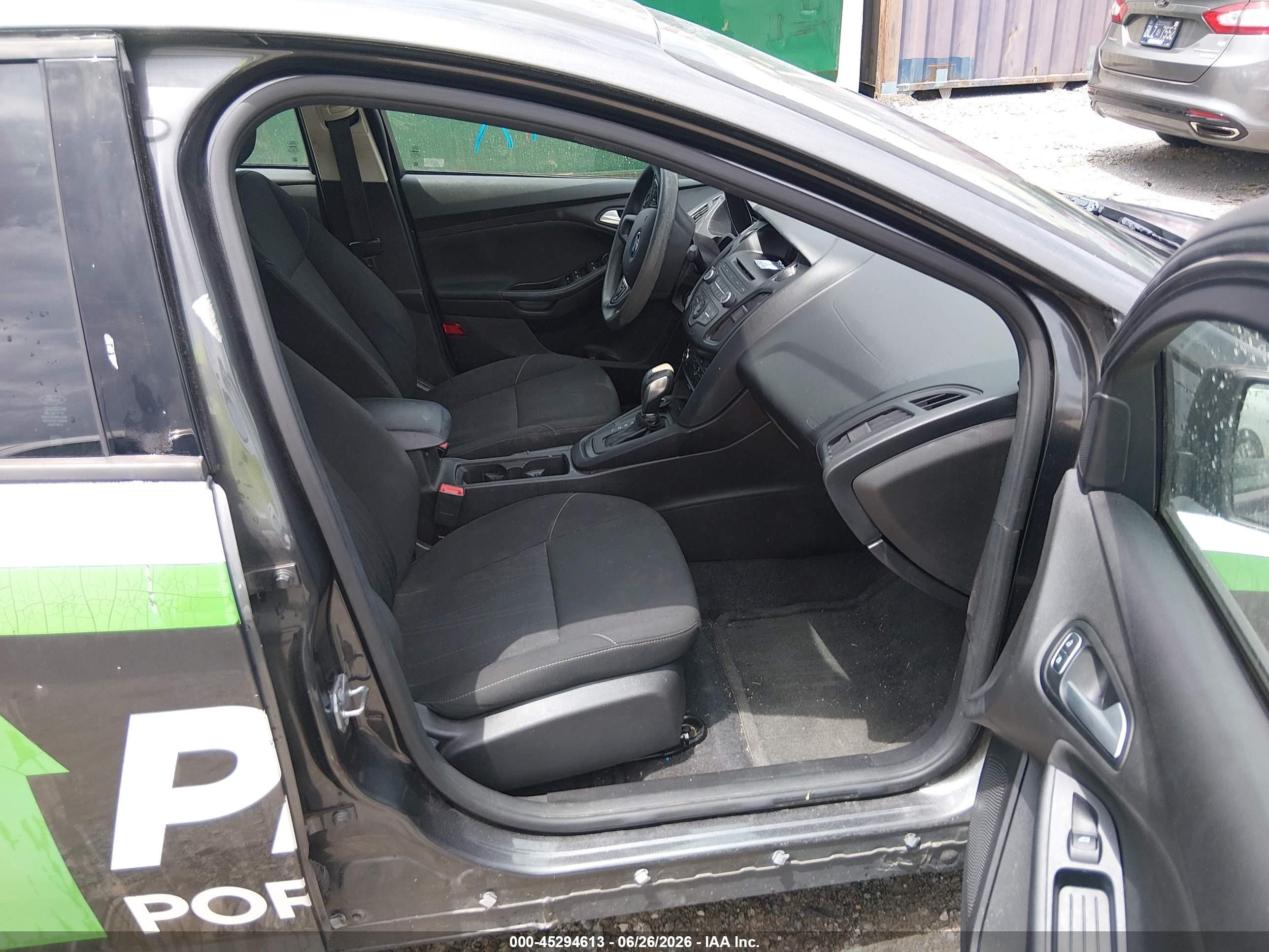 2015 Ford Focus Se Gray vin: 1FADP3F2XFL304439