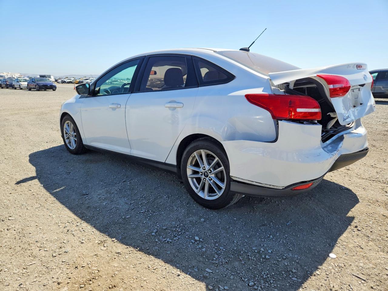 2015 Ford Focus Se Белый vin: 1FADP3F2XFL317353