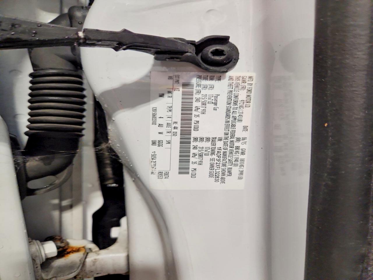 2015 Ford Focus Se White vin: 1FADP3F2XFL322830