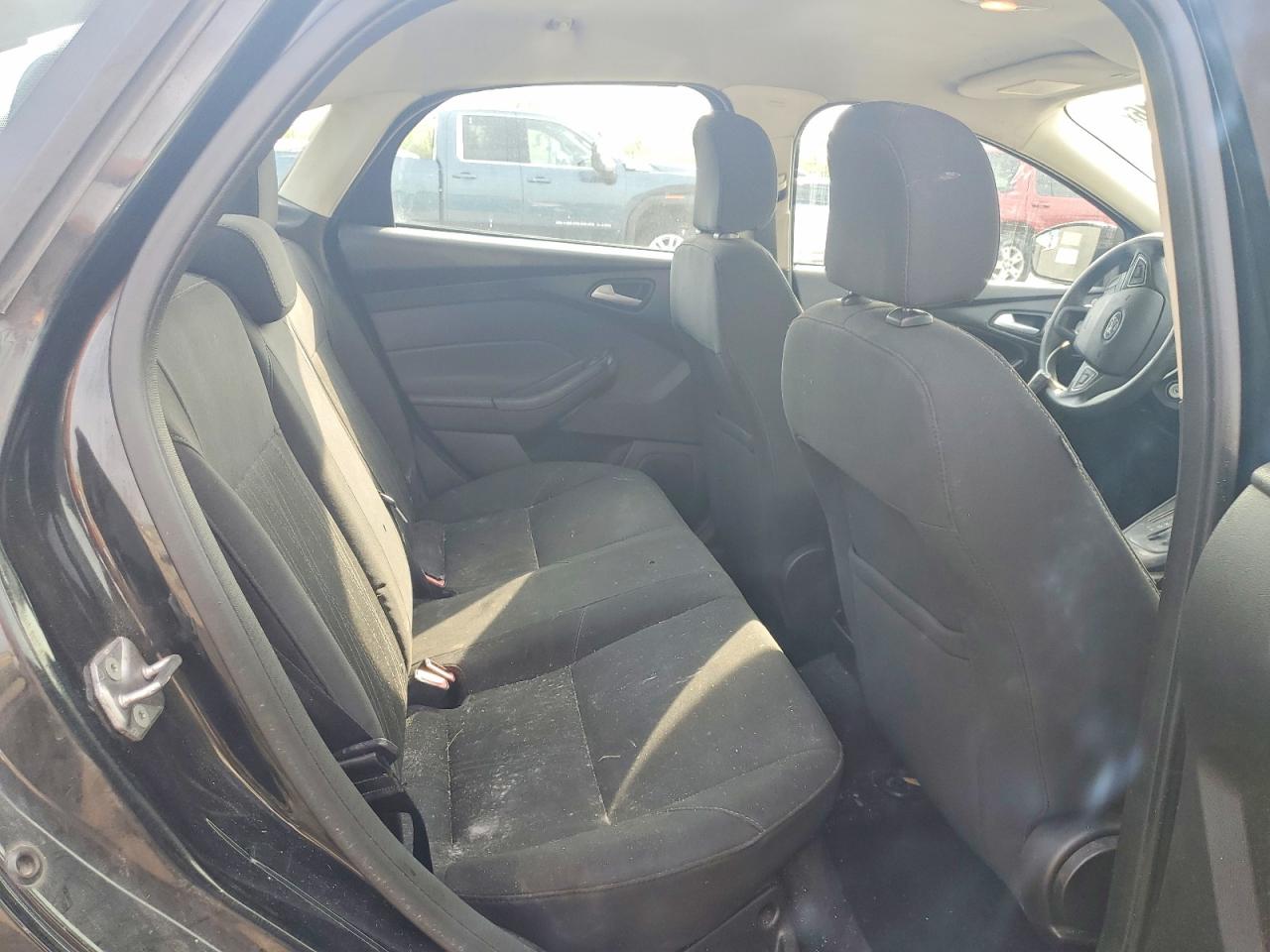 2015 Ford Focus Se Black vin: 1FADP3F2XFL325775