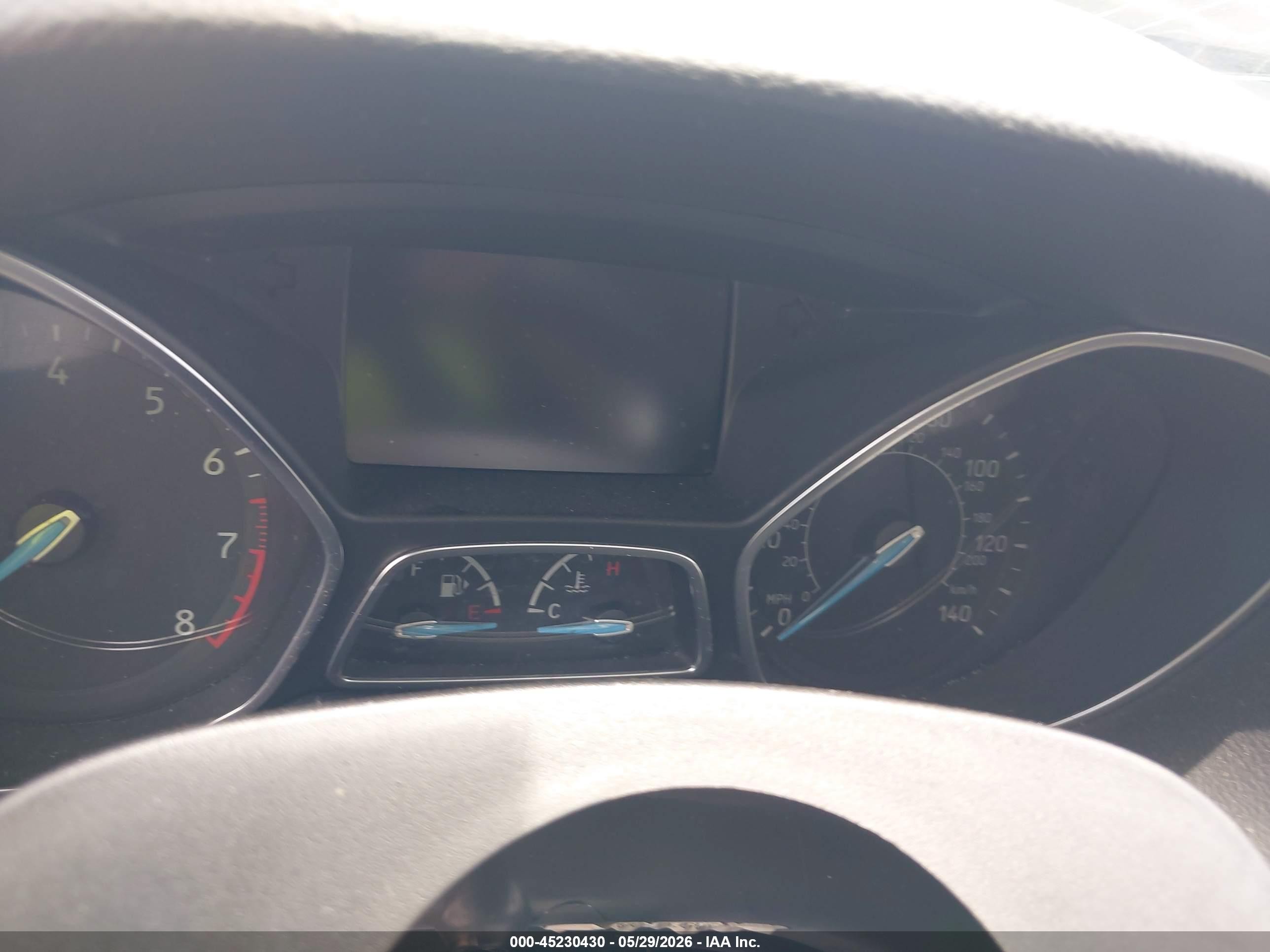 2017 Ford Focus Se Beige vin: 1FADP3F2XHL299116