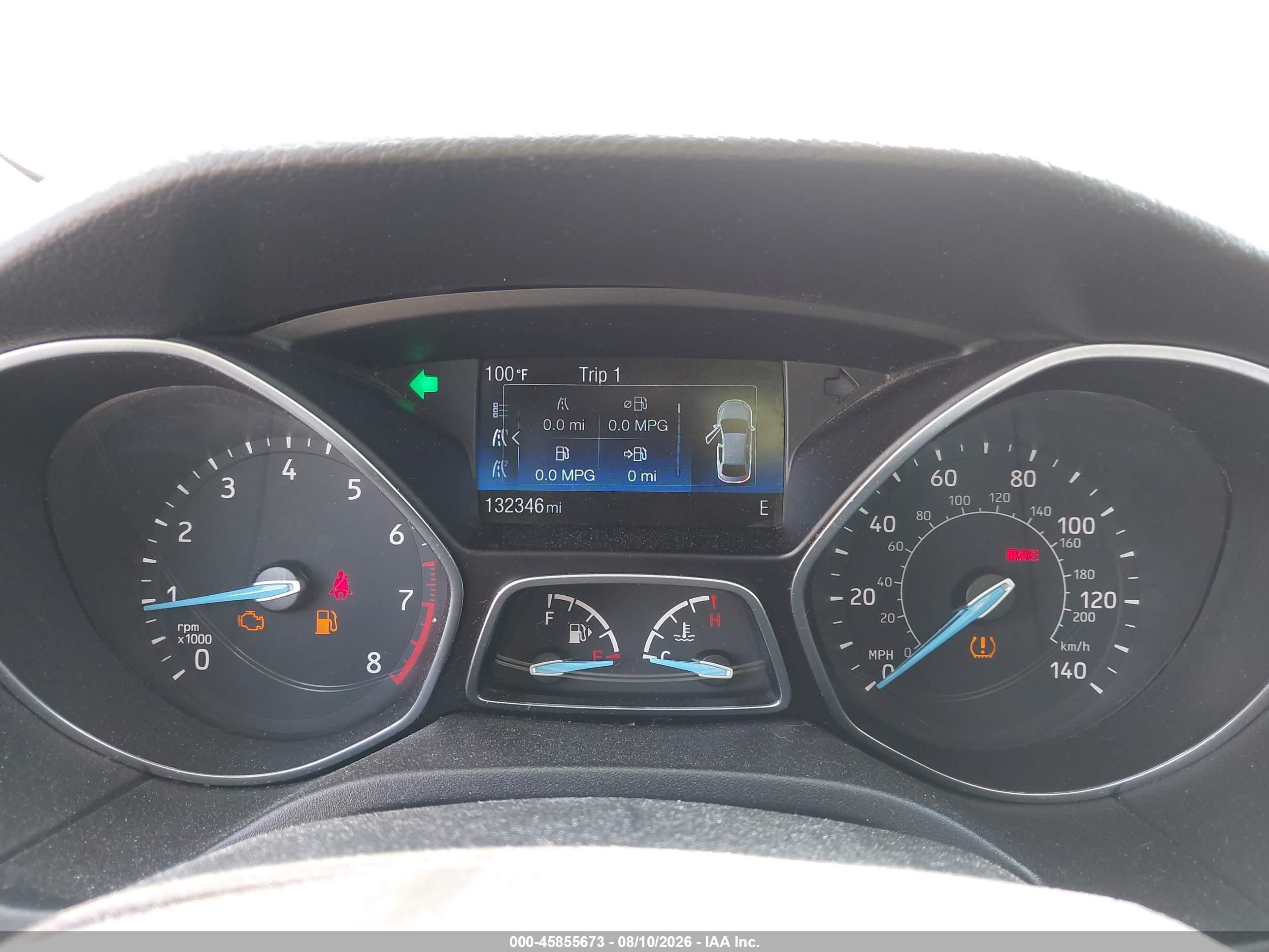 2015 Ford Focus Se Gray vin: 1FADP3FE4FL314250