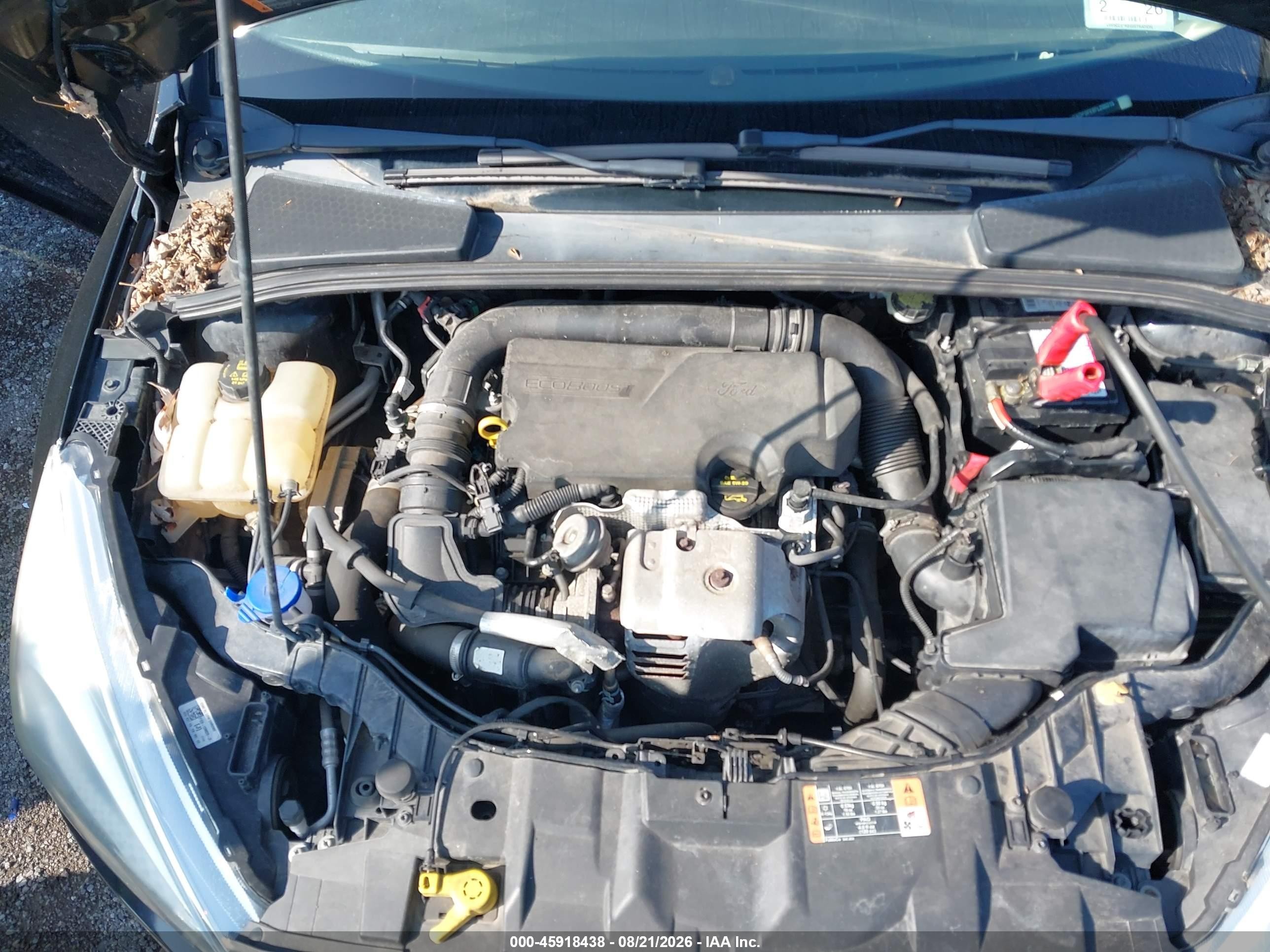 2015 Ford Focus Se Черный vin: 1FADP3FE9FL260315