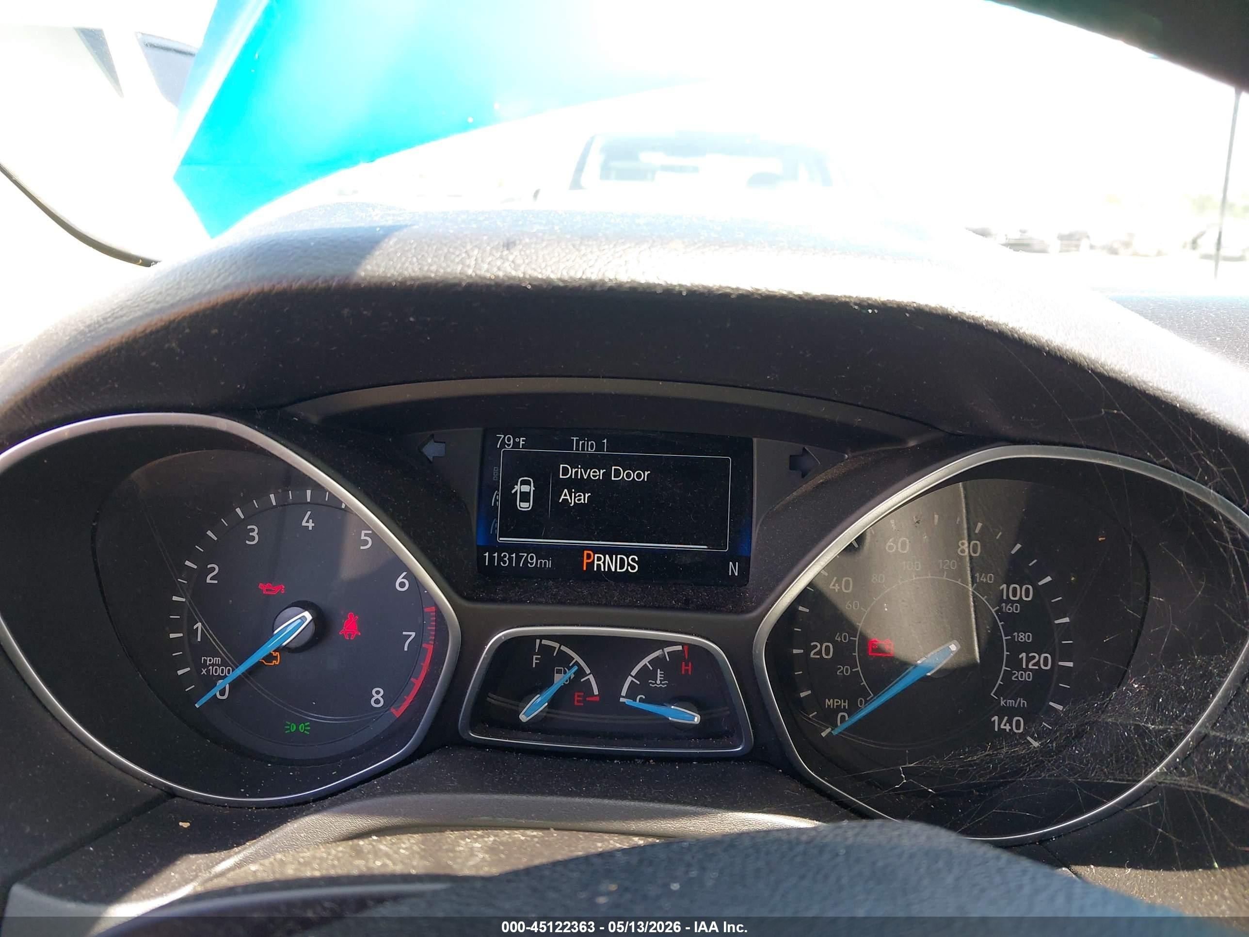 2016 Ford Focus Se Синий vin: 1FADP3FE9GL362635
