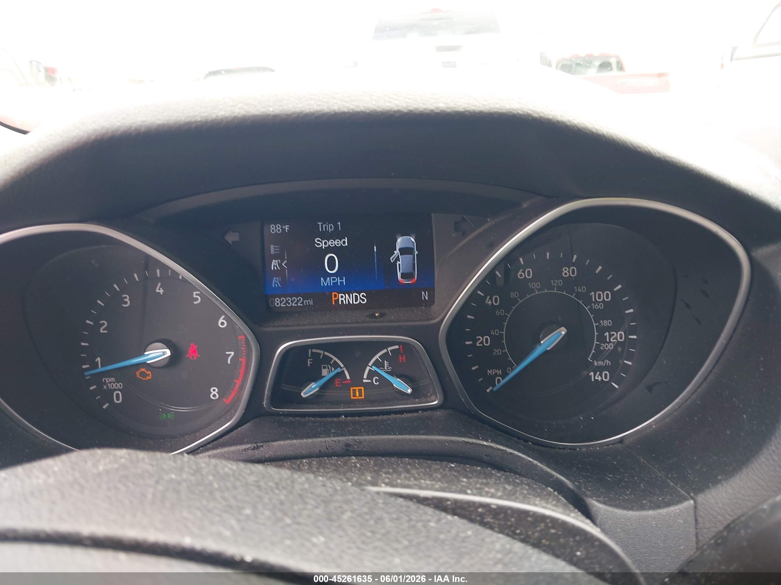 2017 Ford Focus Sel Gray vin: 1FADP3H22HL346751