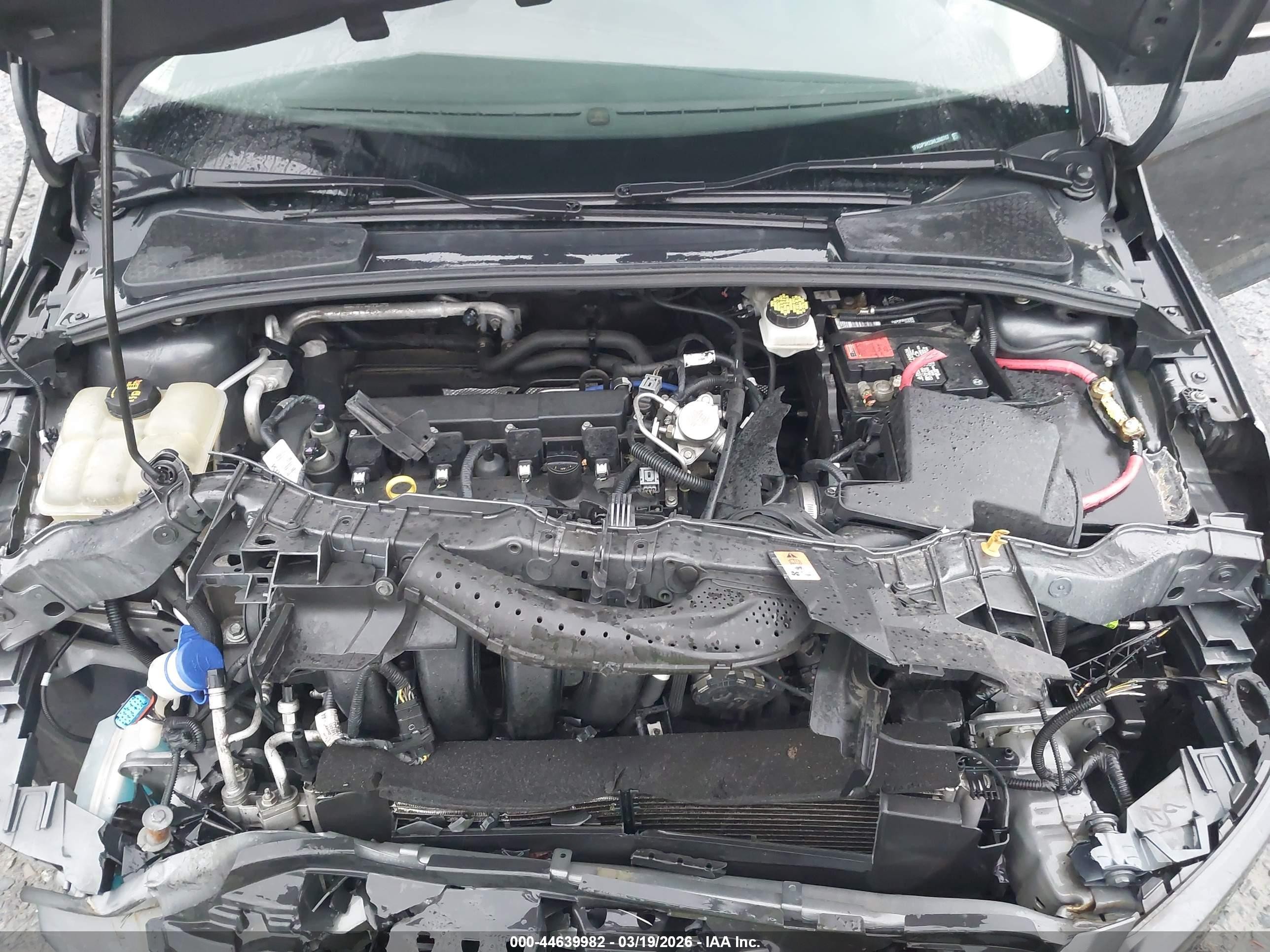 2017 Ford Focus Sel Серый vin: 1FADP3H23HL260767