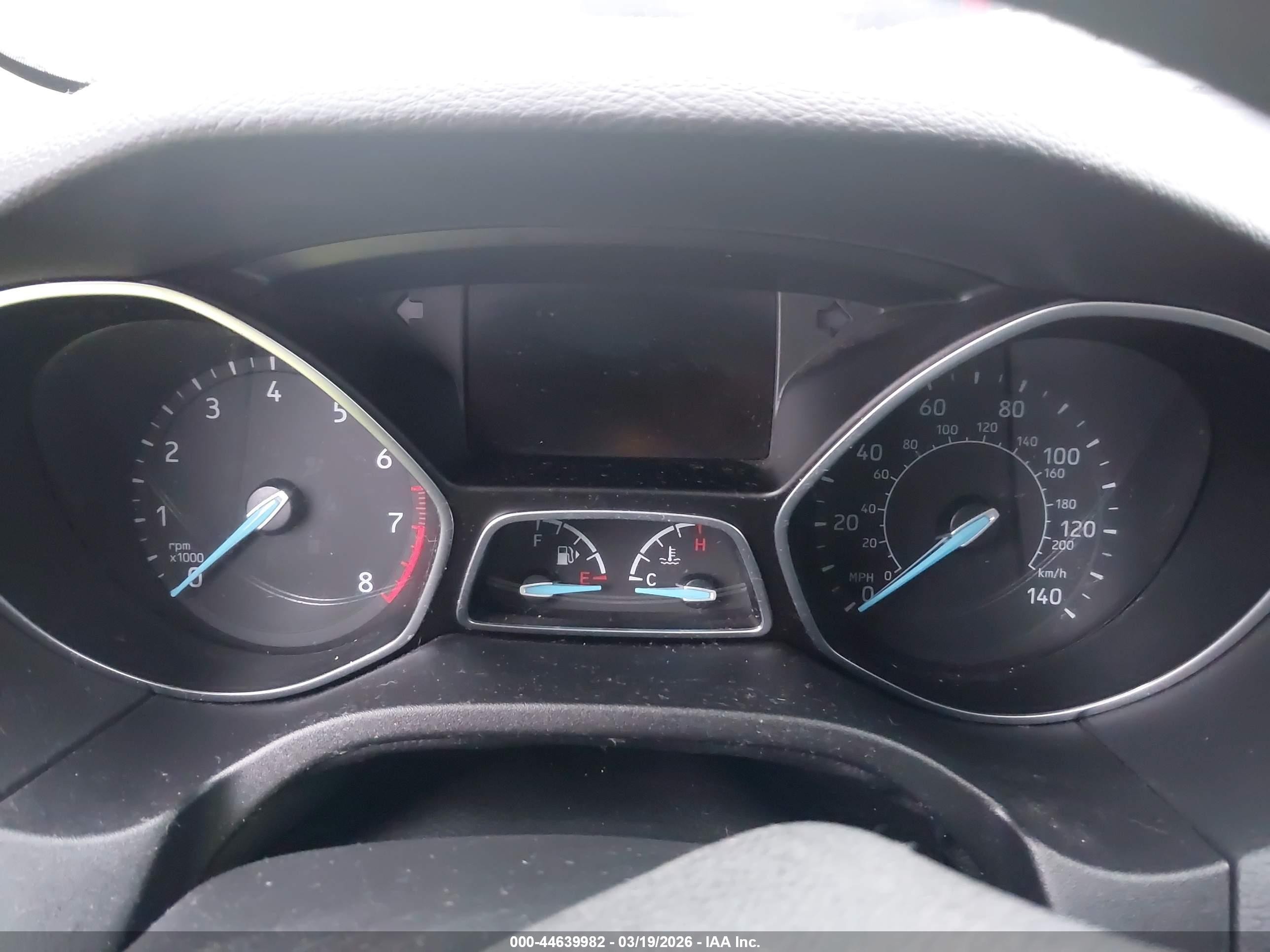 2017 Ford Focus Sel Серый vin: 1FADP3H23HL260767