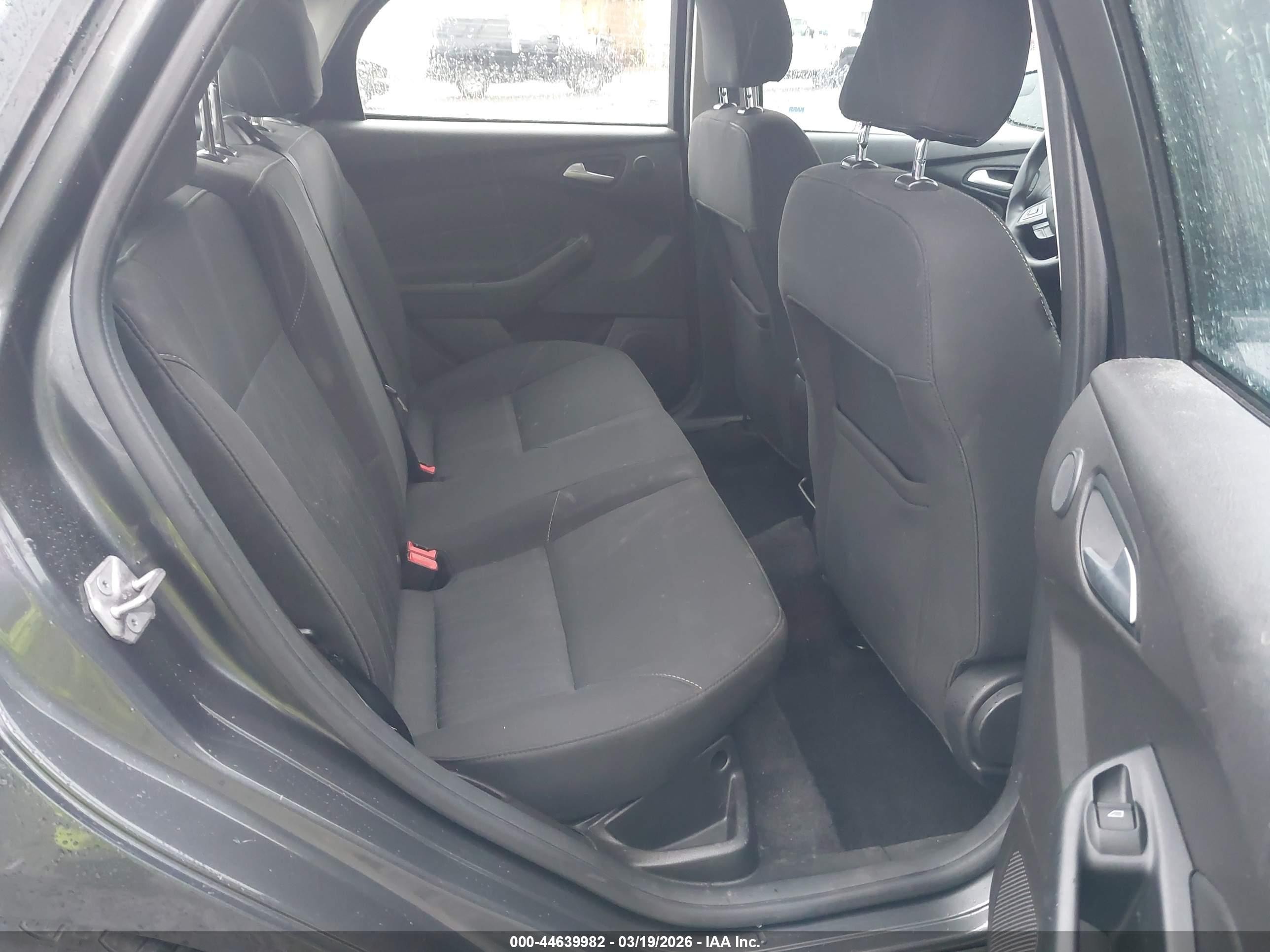 2017 Ford Focus Sel Серый vin: 1FADP3H23HL260767