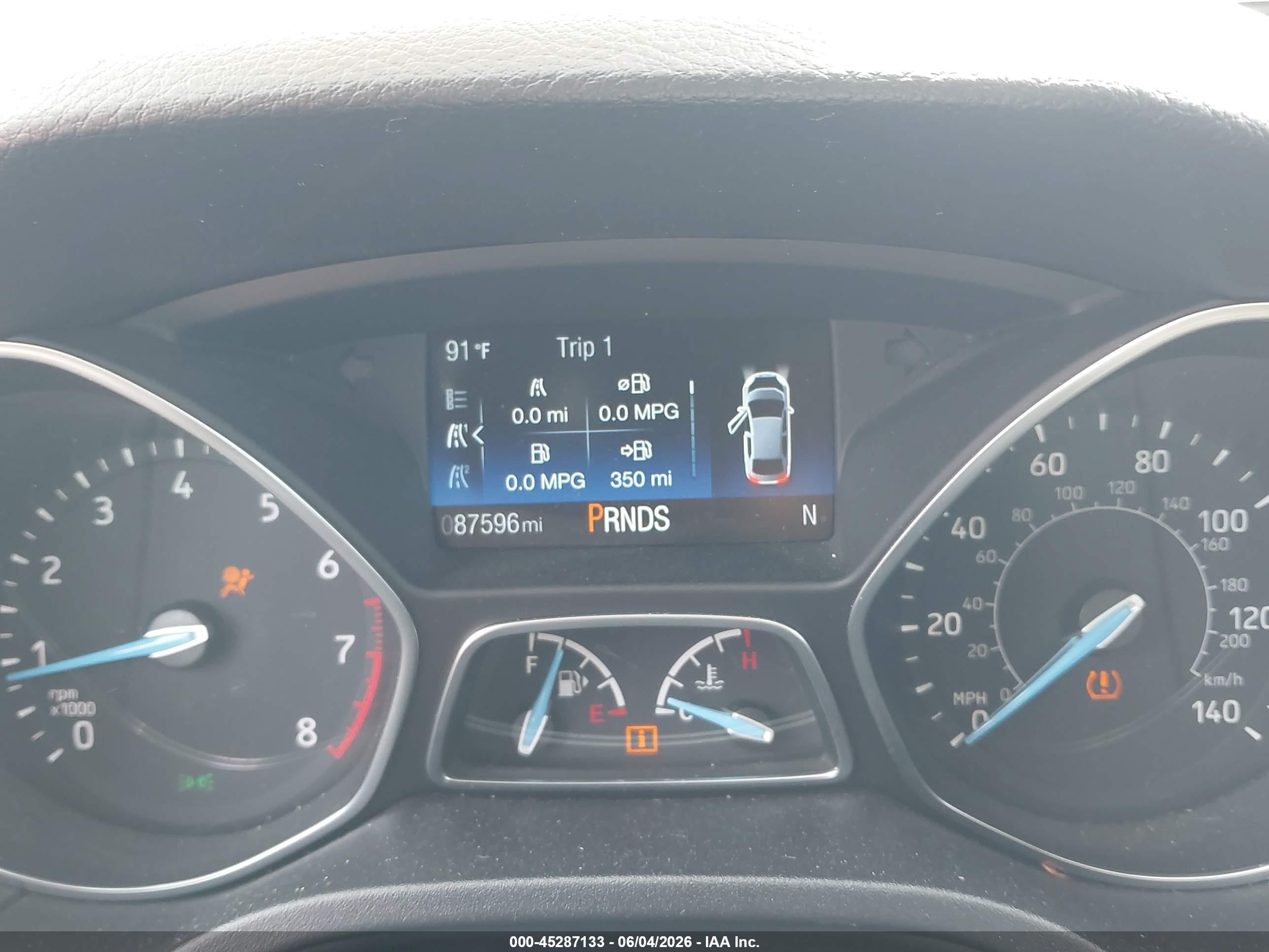 2017 Ford Focus Sel Silver vin: 1FADP3H24HL257456