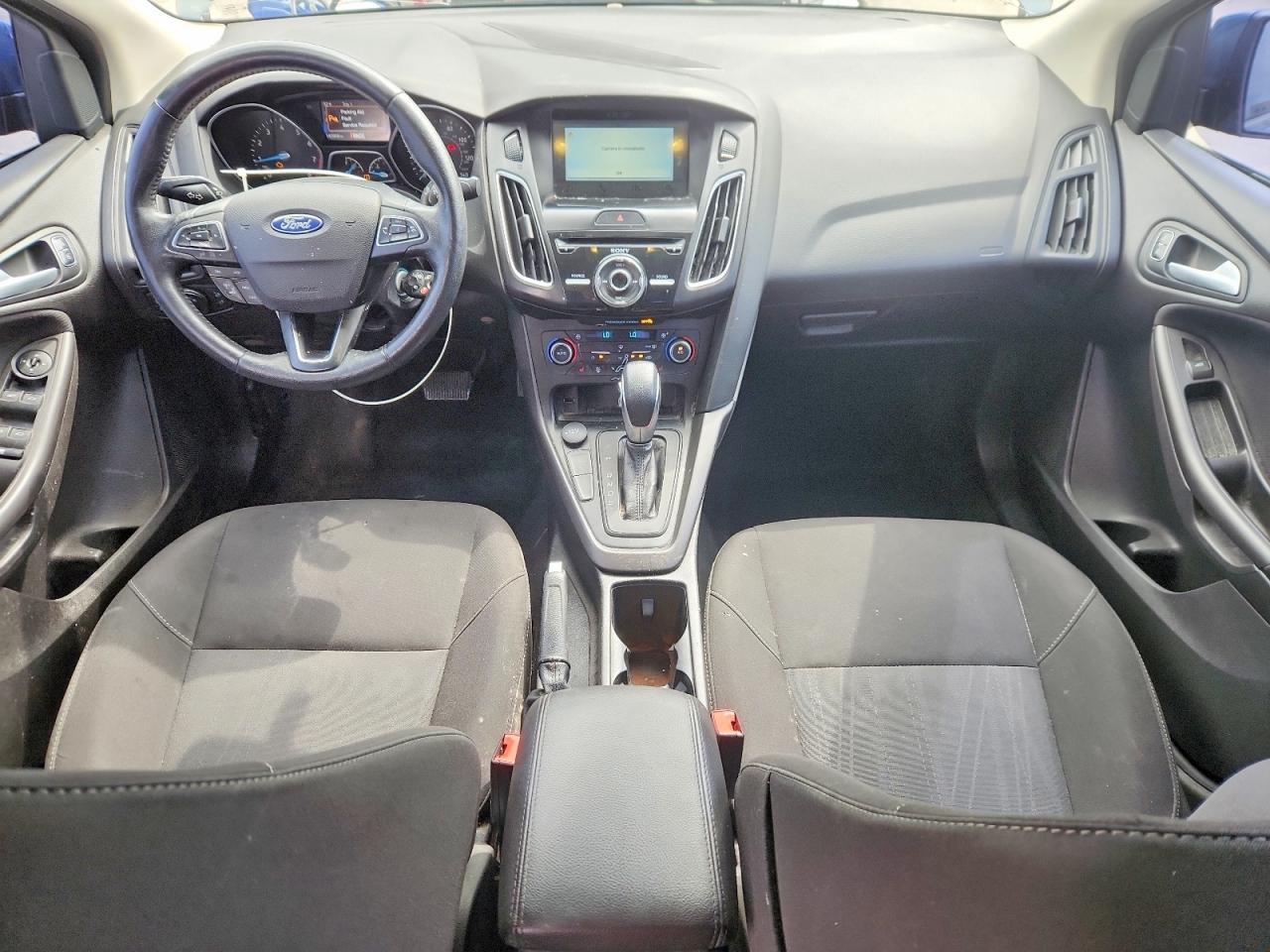 2018 Ford Focus Sel Blue vin: 1FADP3H24JL217058